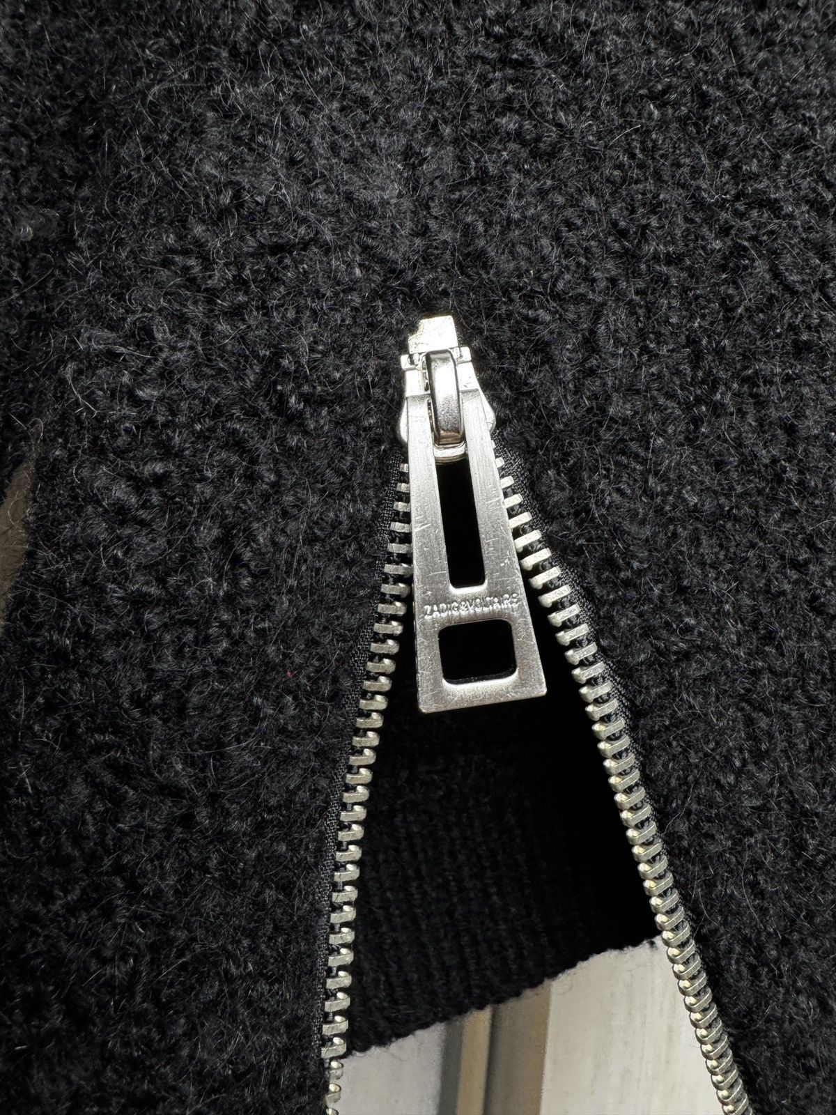Zadig & Voltaire Zadig & Voltiare Kansas Ma Luxury Zip Back Wool Mohair sz M Size M / US 6-8 / IT 42-44 - 8 Thumbnail