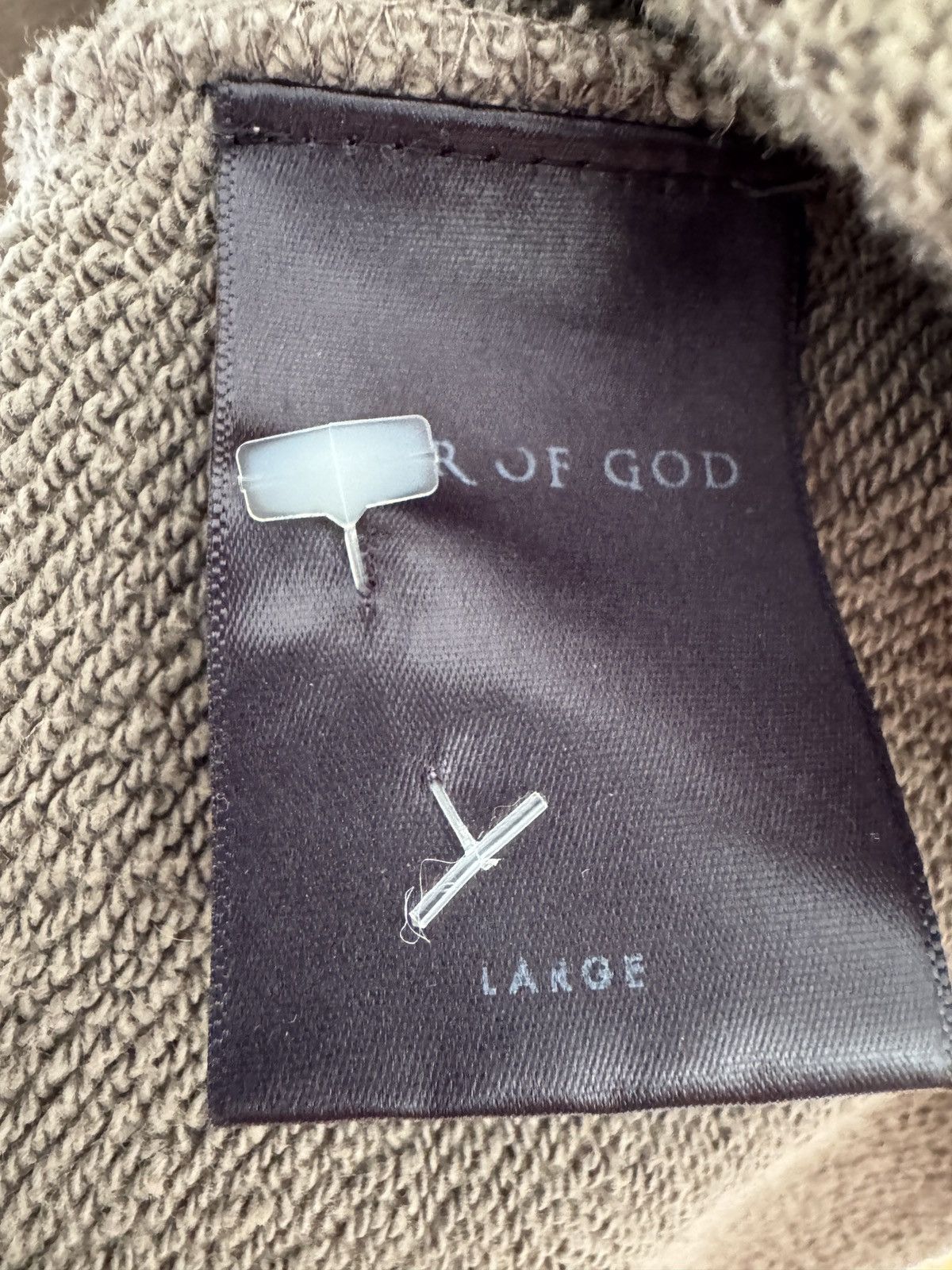 Fear of God God grey jumper fourth collection fear of god Size US L / EU 52-54 / 3 - 8 Thumbnail