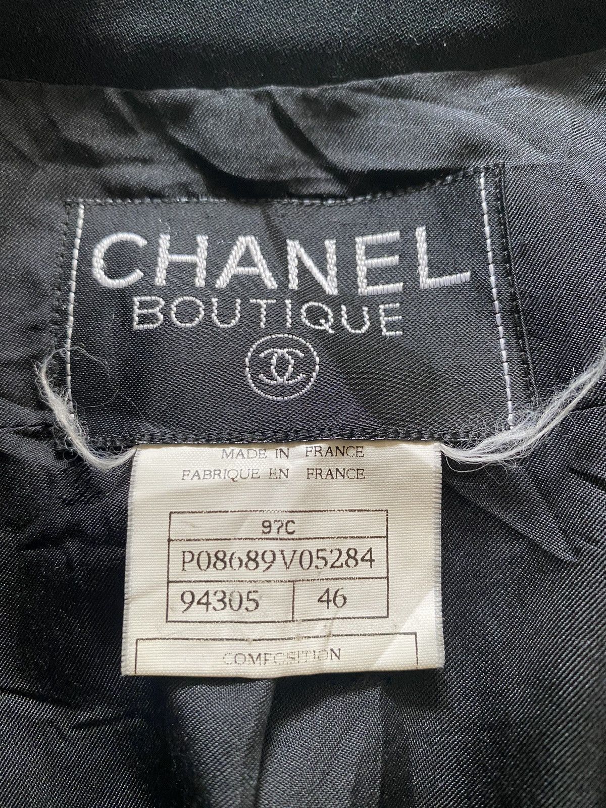 Chanel vintage ‘97 couture Chanel wool blazer Size US S / EU 44-46 / 1 - 11 Thumbnail
