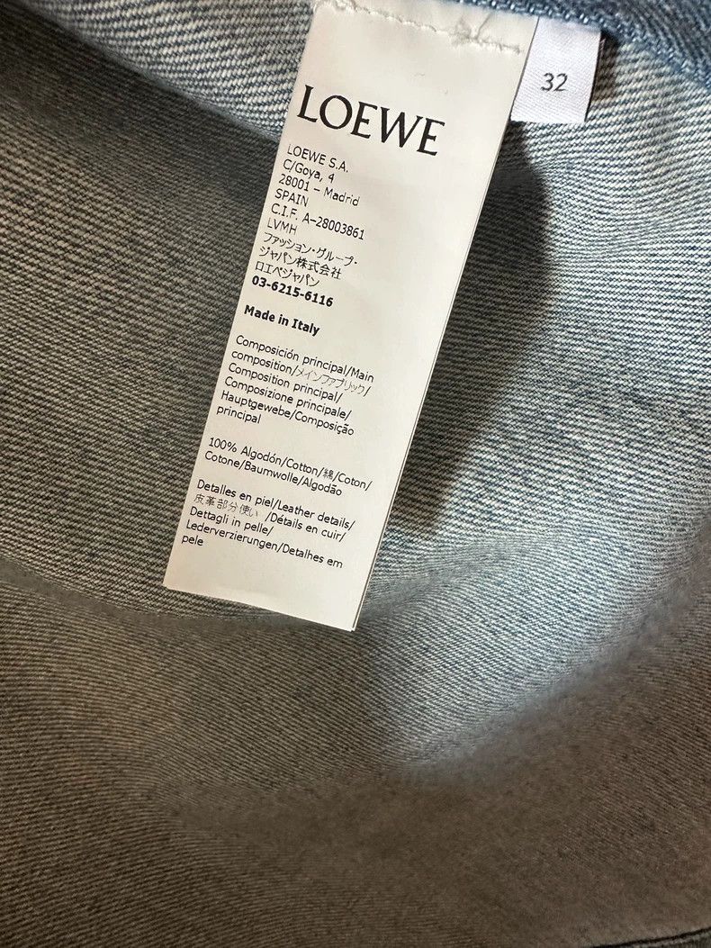 Loewe Loewe Loose denim jacket Size XS / US 0-2 / IT 36-38 - 5 Thumbnail