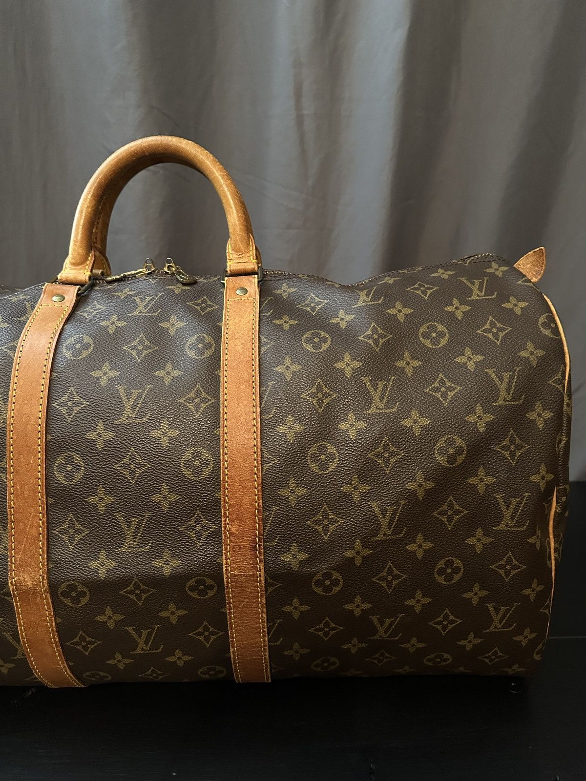 Louis Vuitton Louis Vuitton Keepall 55 Duffle Bag Size ONE SIZE - 7 Thumbnail