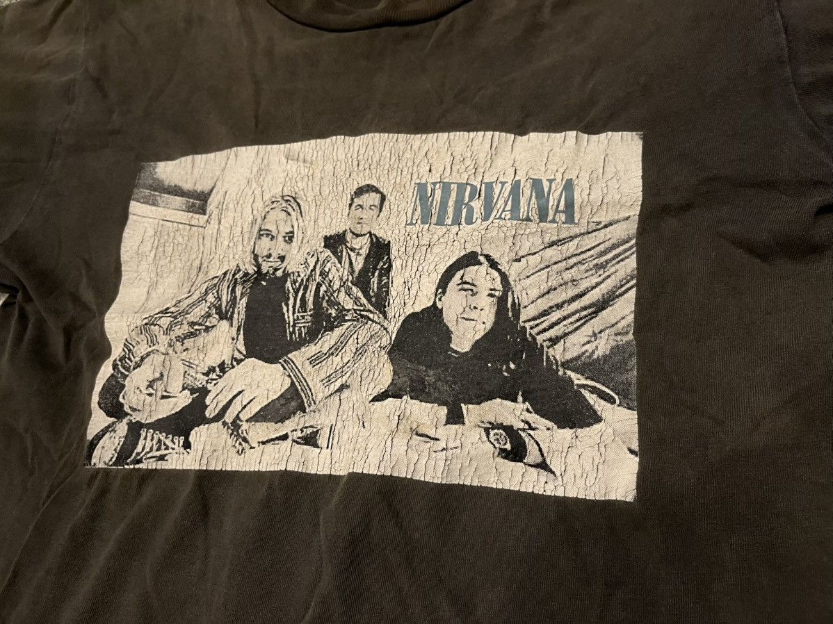 Band Tees × Vintage Vintage bootleg nirvana Size US S / EU 44-46 / 1 - 6 Thumbnail