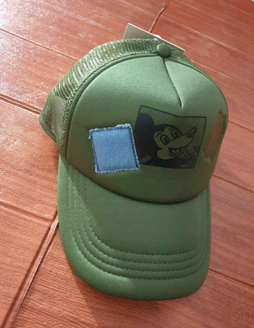 Japanese Brand 💥Disney x Keith haring Green military cap Size ONE SIZE - 11 Thumbnail
