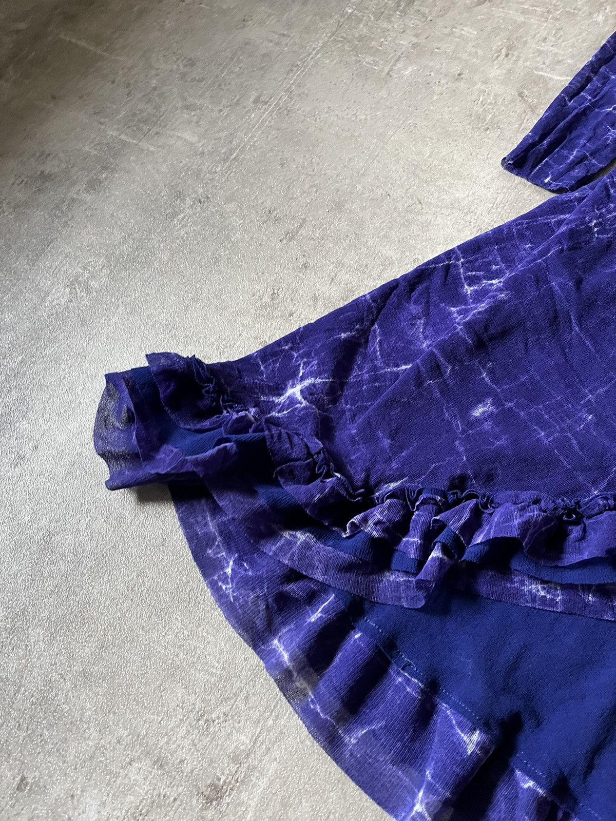 Jean Paul Gaultier Vintage Jean Paul Gaultier maille mesh purple dress Size M / US 6-8 / IT 42-44 - 4 Thumbnail