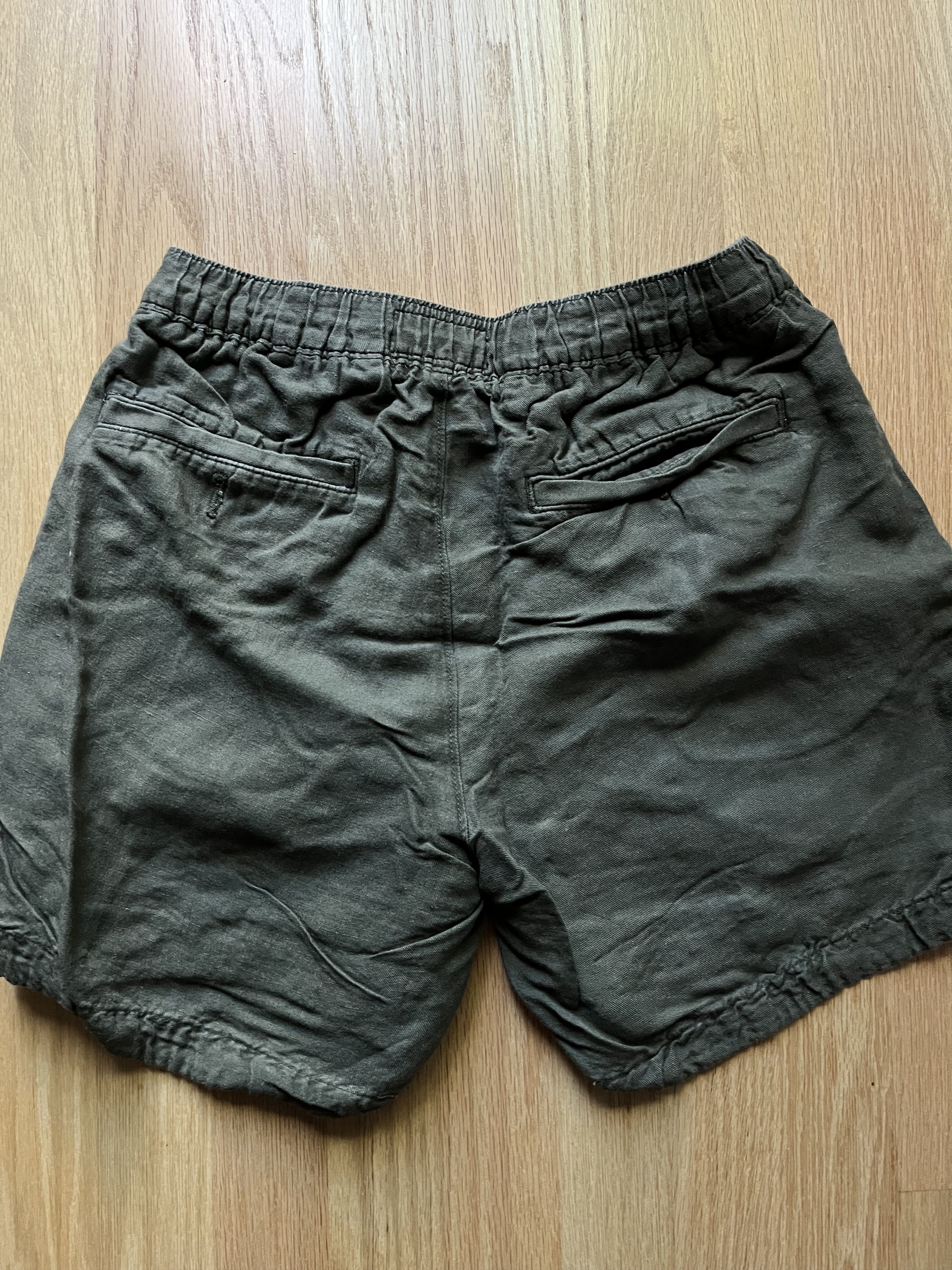 Abercrombie & Fitch Linen blend pull on shorts Size US 30 / EU 46 - 2 Thumbnail