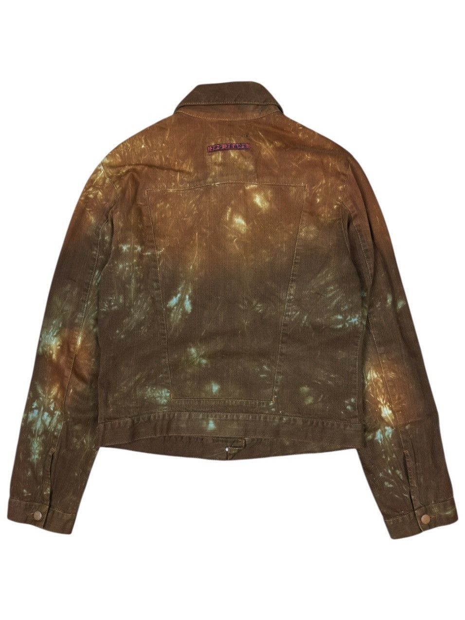 Jean Paul Gaultier × Vintage Jean Paul Gaultier Denim Flame Jacket Size US S / EU 44-46 / 1 - 2 Thumbnail