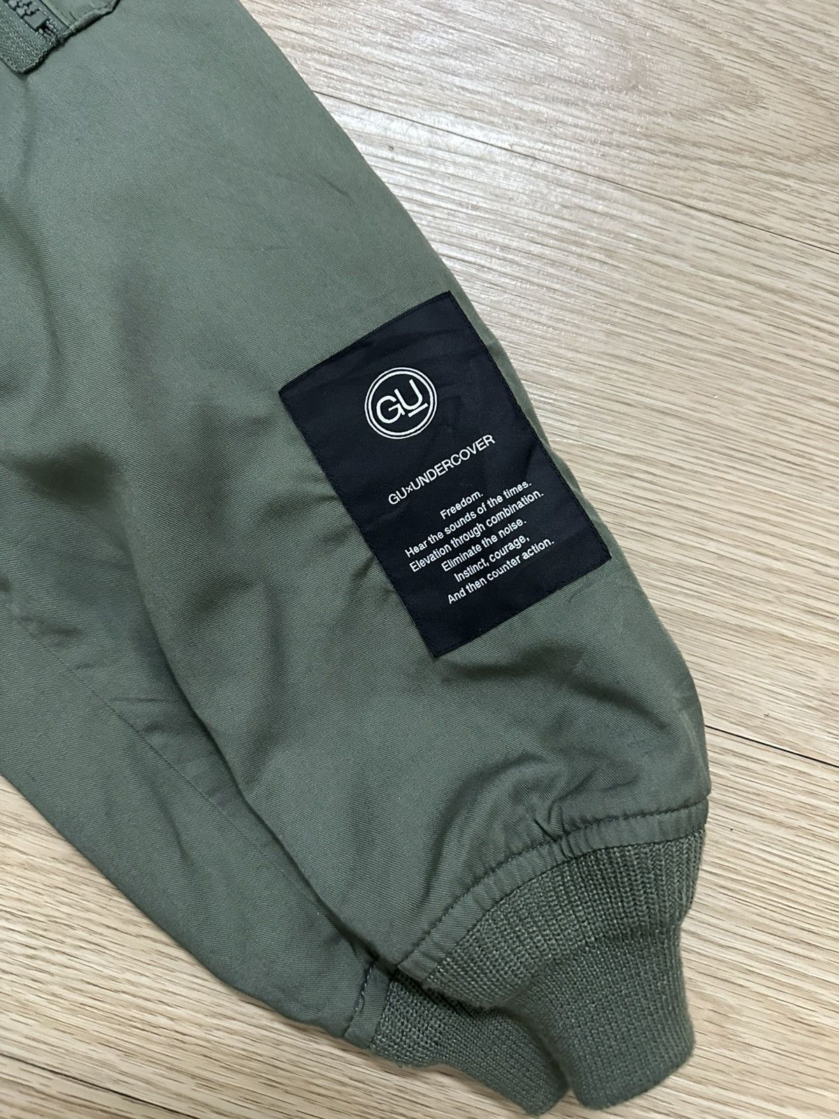 GU × Undercover Rare Beautiful GU Undercover Mickey Mouse Bomber Jacket Size US M / EU 48-50 / 2 - 8 Thumbnail