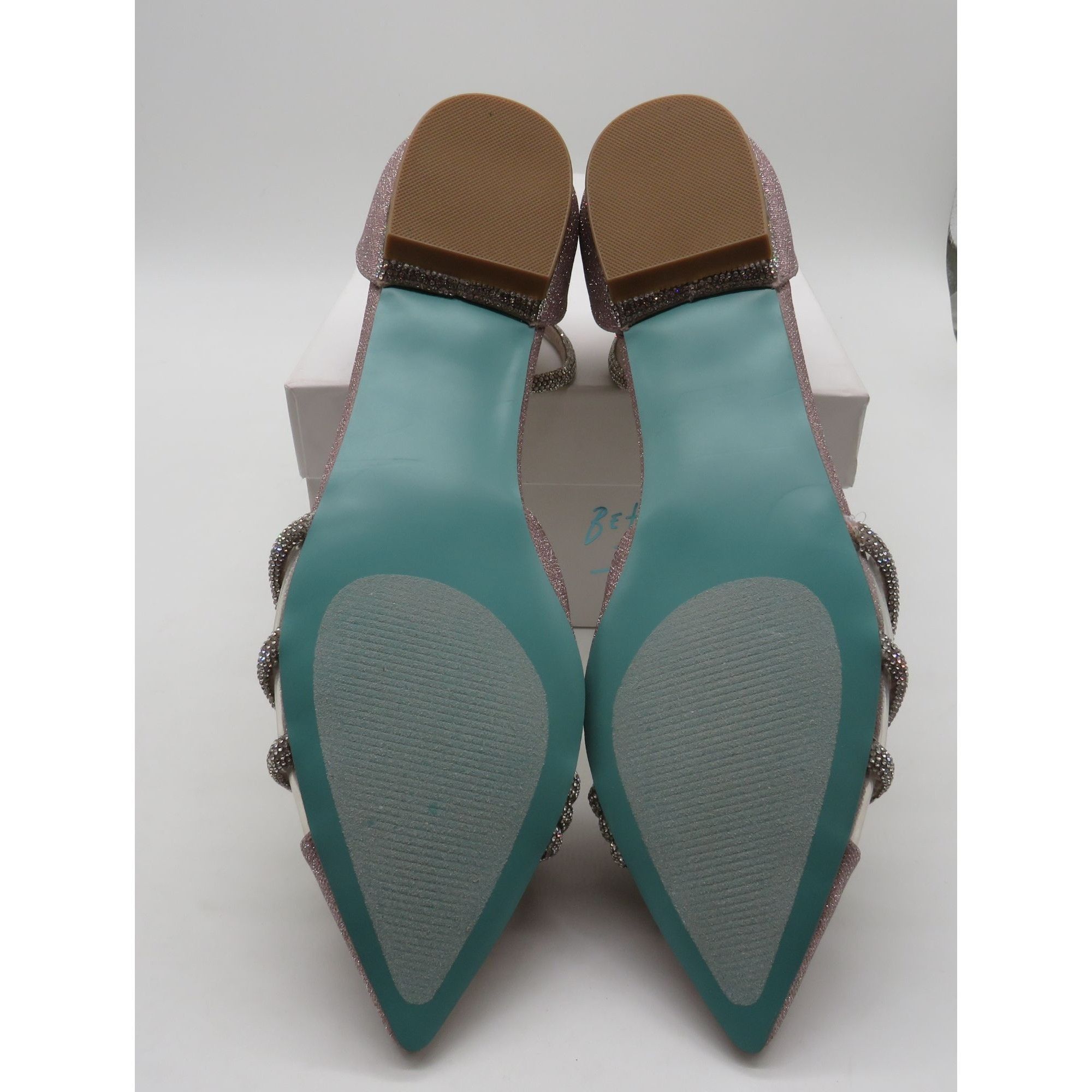 Betsey Johnson Betsey Johnson SB-Elsah Blush Pointed Toe Flats Rhinestone S Size US 8 / IT 38 - 8 Thumbnail