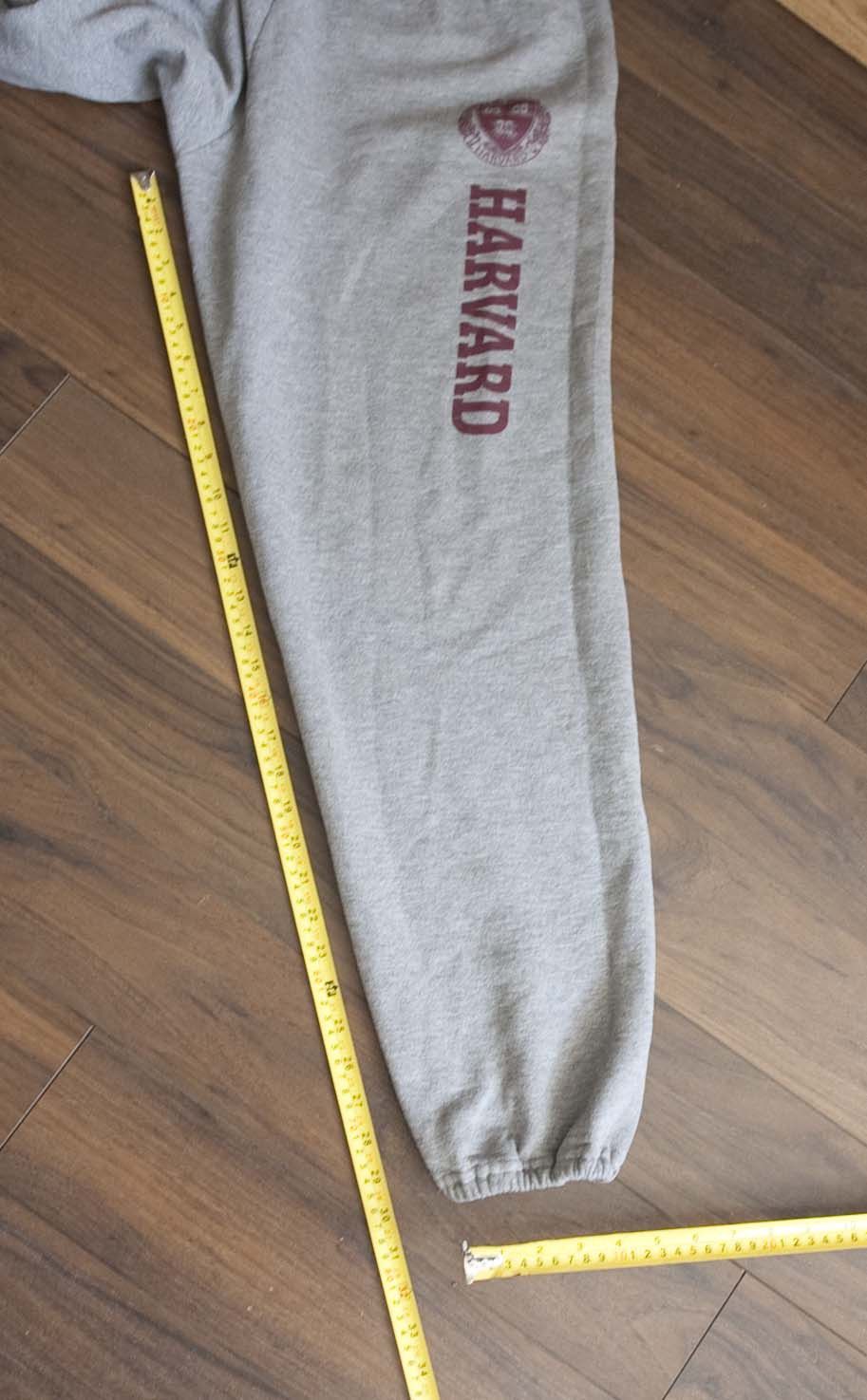 Jerzees × Vintage Harvard University Sweatpants Size M / 35x30 Gray Size US 35 - 3 Thumbnail