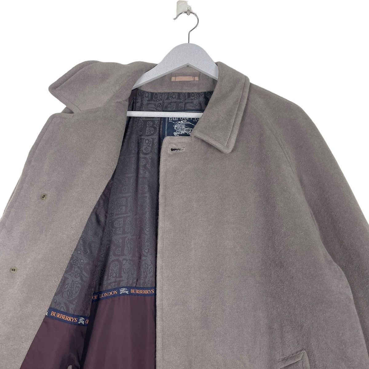 Burberry Prorsum × Vintage 💥80s BURBERRYS PRORSUMS OVERCOAT JACKET Size US M / EU 48-50 / 2 - 10 Thumbnail