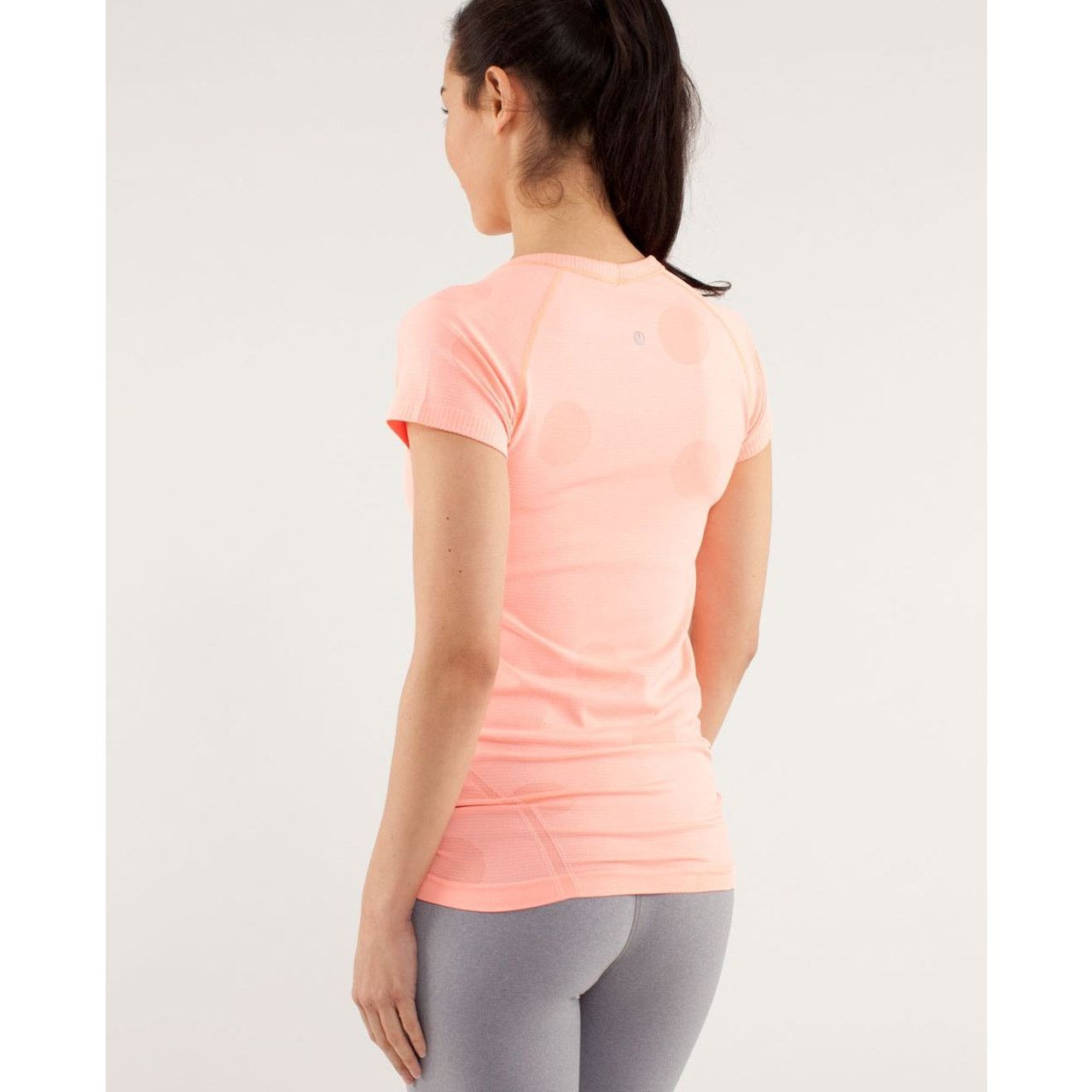 Lululemon Lululemon Run: Swiftly Tech Short Sleeve in Pop Orange Dot 4 Size S / US 4 / IT 40 - 2 Thumbnail