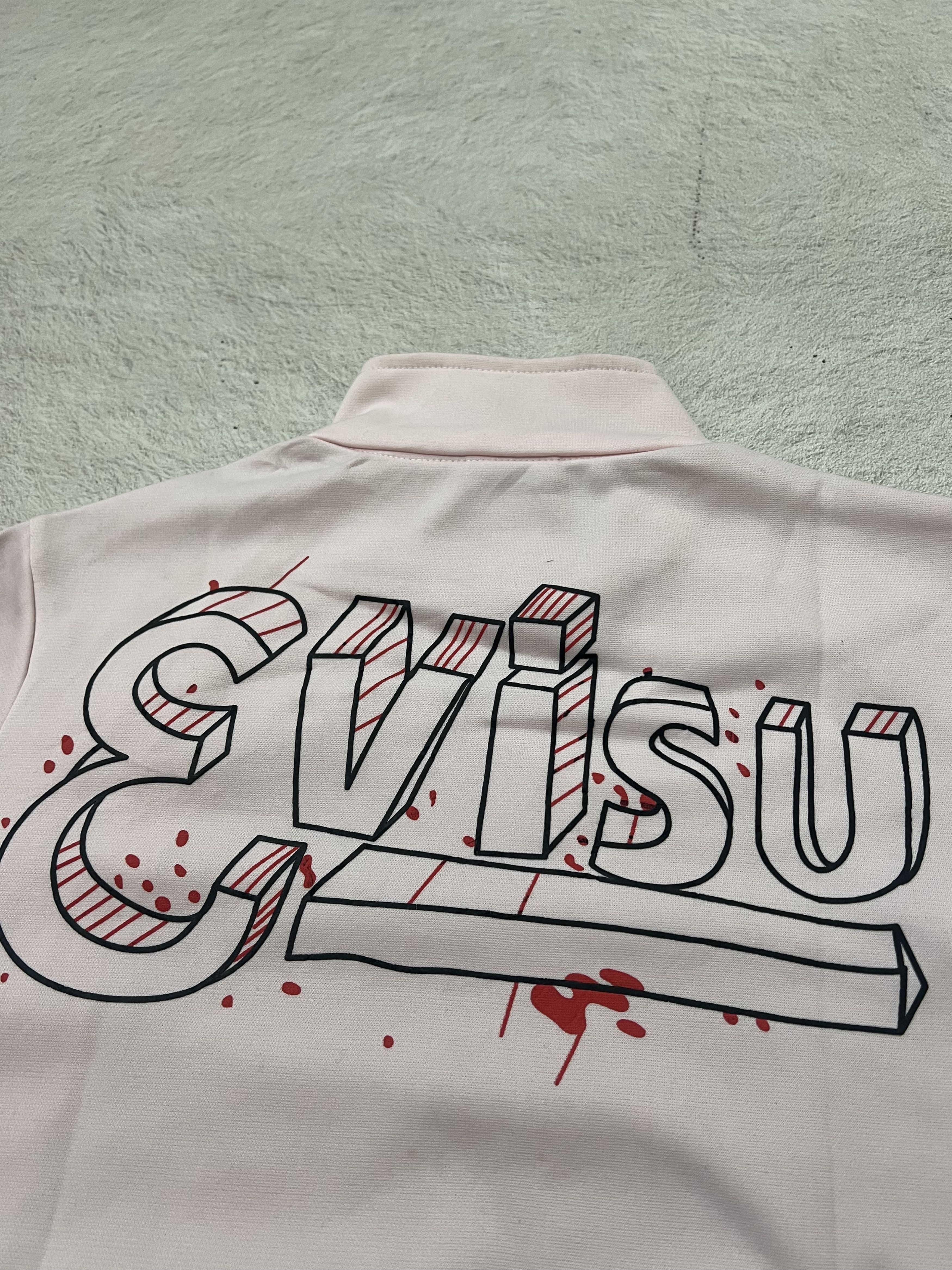Japanese Brand 2000s Evisu Poem Asymmetric Track Jacket y2k Size US S / EU 44-46 / 1 - 5 Thumbnail