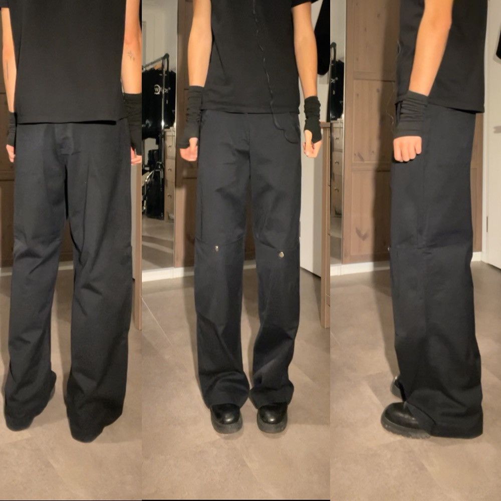 SPENCER BADU Spencer Badu Wide Leg Front Cargo Pants Size US 32 / EU 48 - 2 Thumbnail
