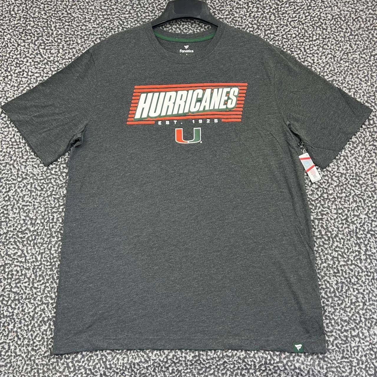 Other Miami Hurricanes Shirt Men Fanatics Short Sleeve Crew Neck L Size US L / EU 52-54 / 3 - 1 Thumbnail