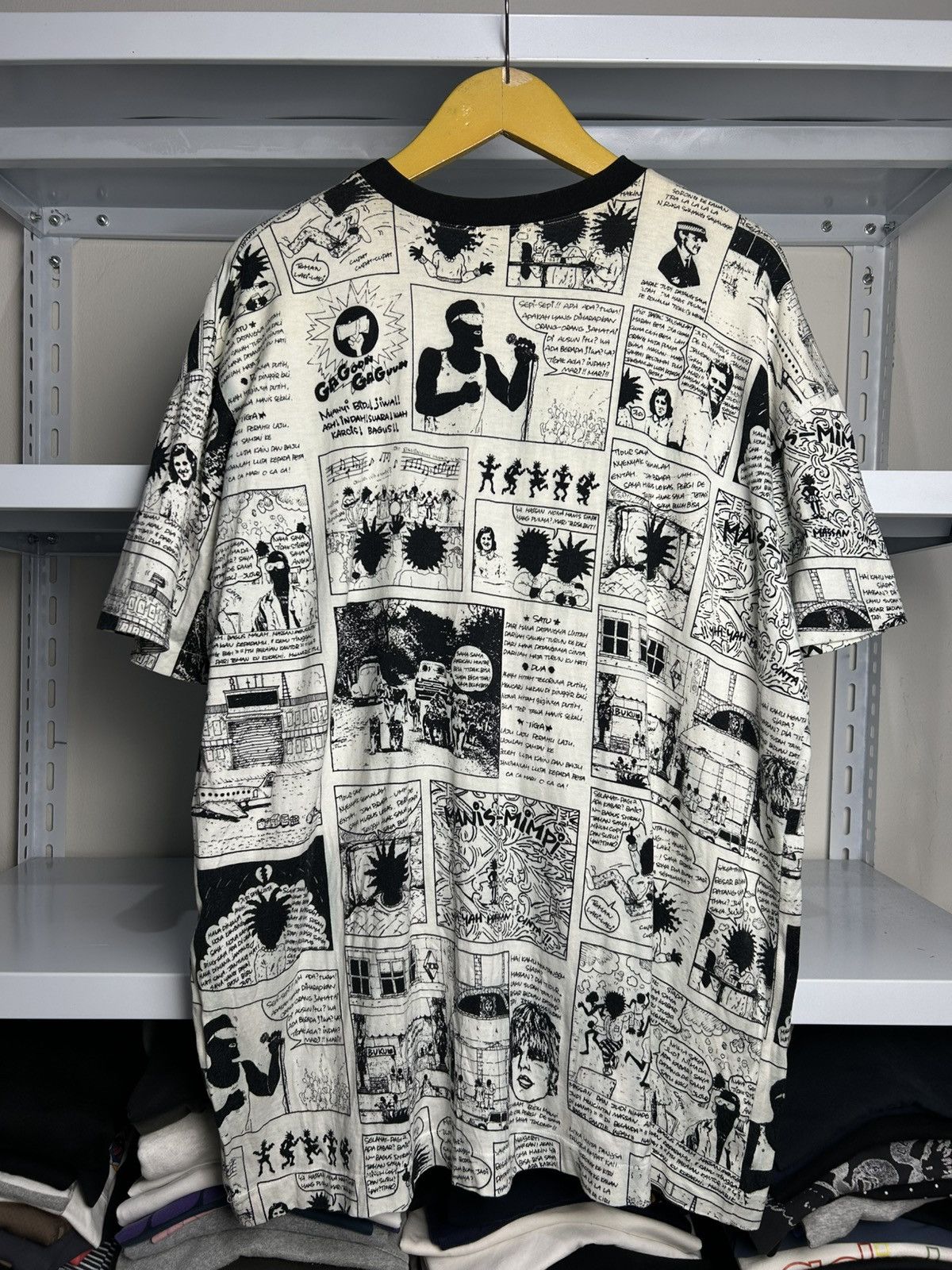 BIGI VINTAGE BIGI JAPANESE COMIC TEE 🔥VERYRARE🔥 Size US XL / EU 56 / 4 - 2 Thumbnail