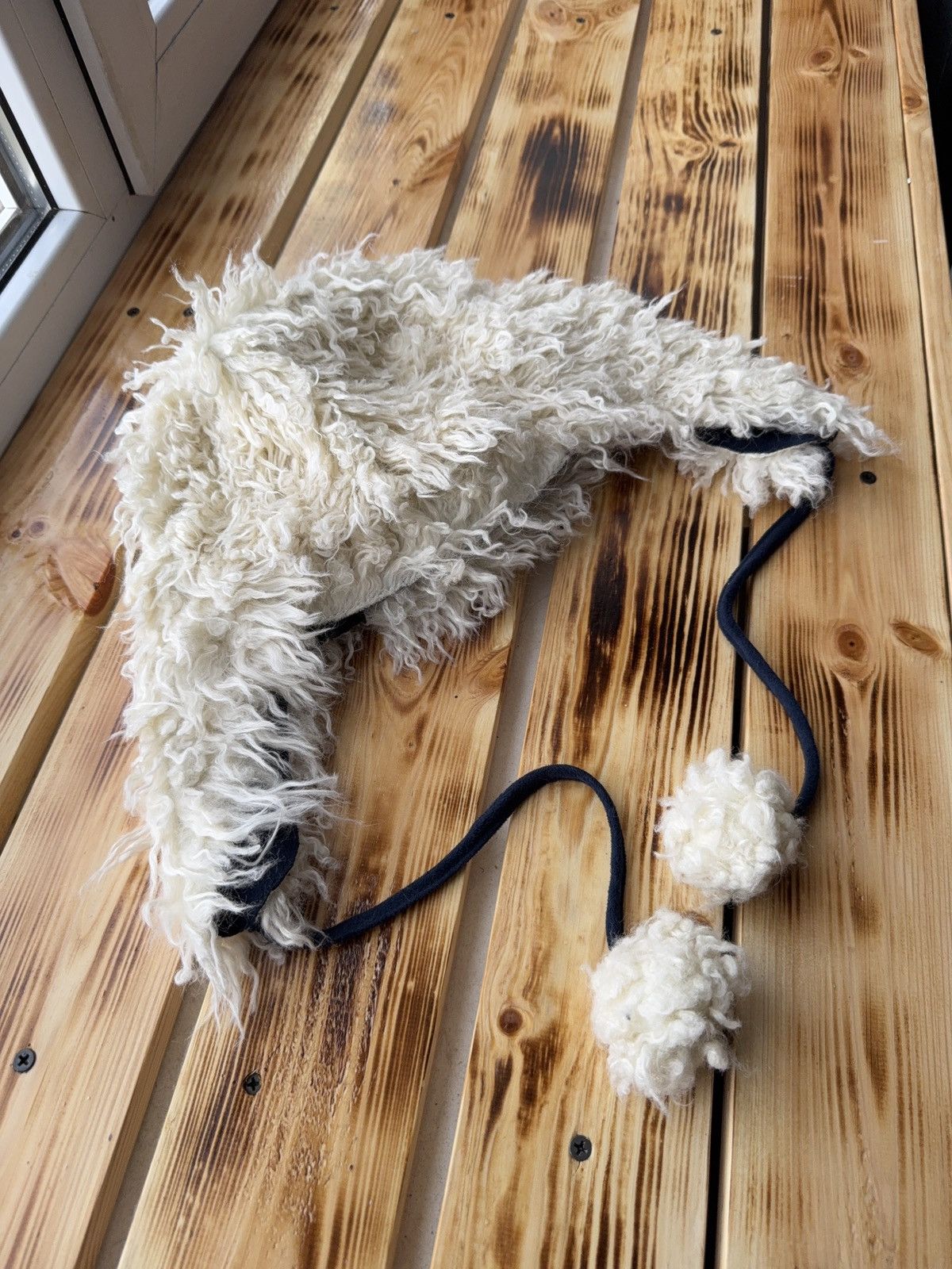 Le Grande Bleu (L.G.B.) Vintage Y2K Fuzzy Fur Ushanka Hat if six was nine LGB Style Size ONE SIZE - 9 Thumbnail