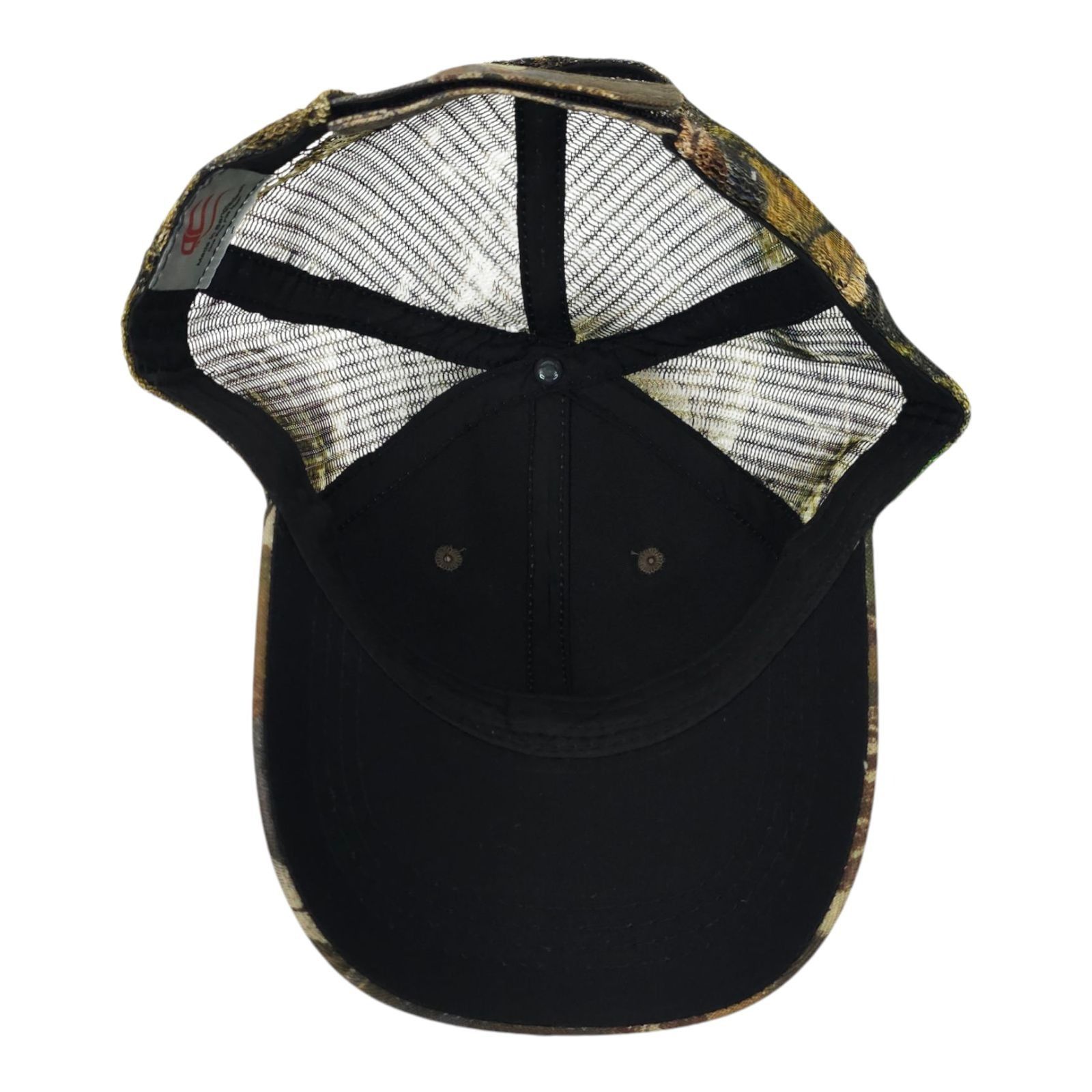 Other JESCO Construction Camo Mesh Strapback Cap Logo Trucker Hat Size ONE SIZE - 5 Thumbnail
