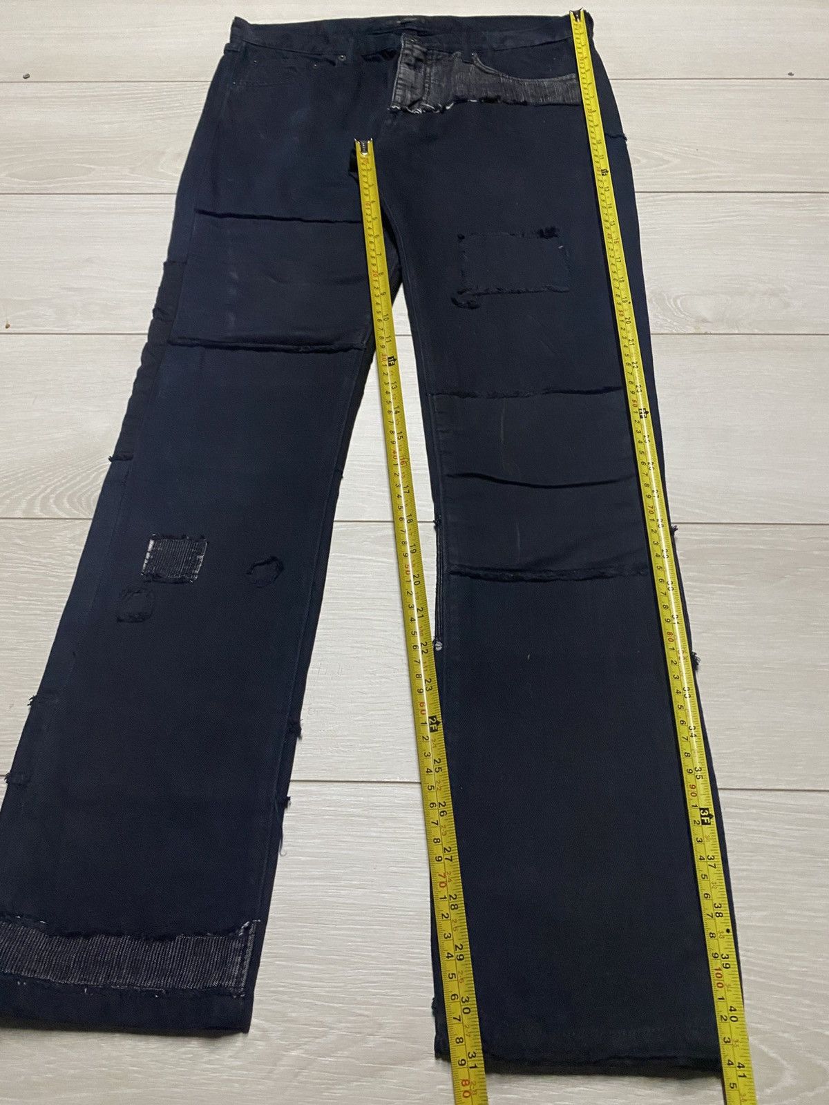 NANO universe Vintage Nano Univers Black Denim Skinny Style Jeans Size US 32 / EU 48 - 16 Thumbnail