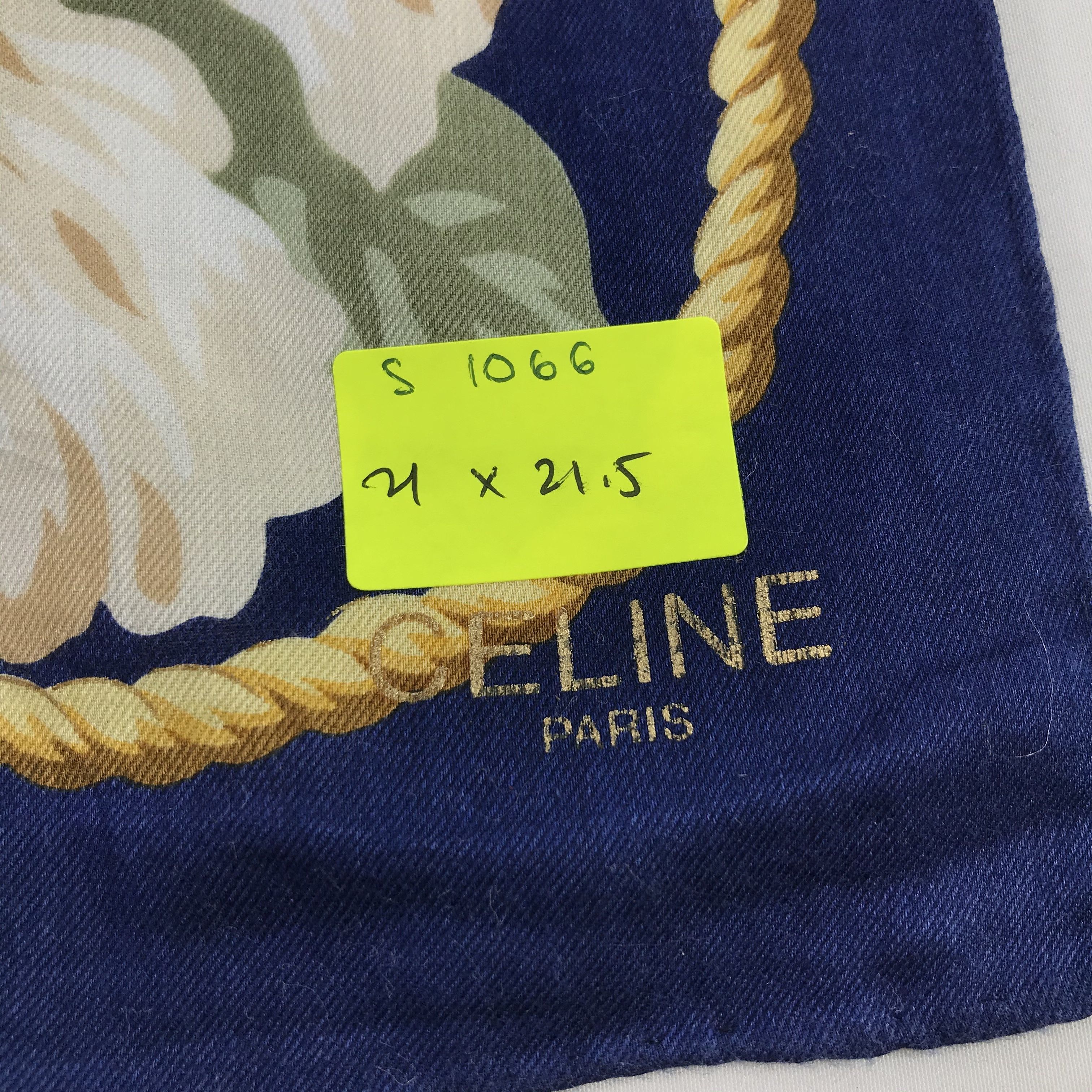 Celine × Vintage Celine Neckerchief / Bandana / Handkerchief Size ONE SIZE - 5 Thumbnail