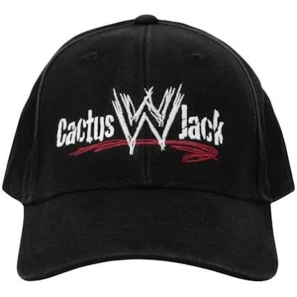 Travis Scott × WWE Cactus Jack Travis Scott X WWE Hat Black Wrestlemania Size ONE SIZE - 1 Thumbnail