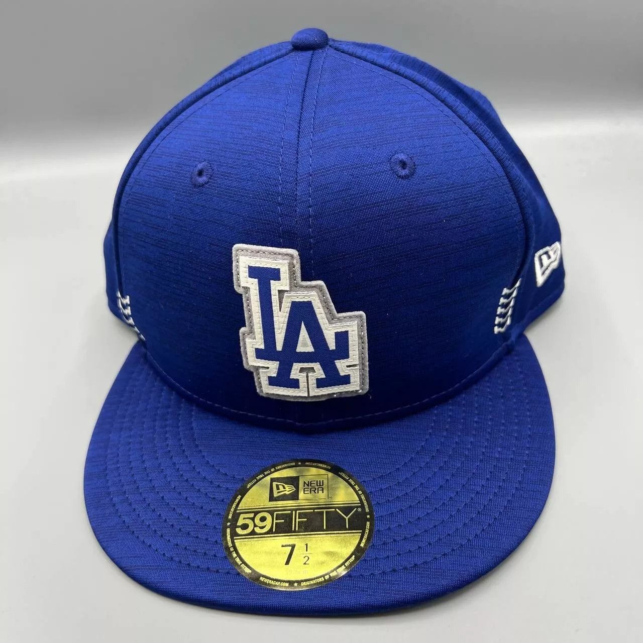 Casquette New Era 59fifty Los Angeles Dodgers Scribble Collection, Taille 7 3/8, Bleue