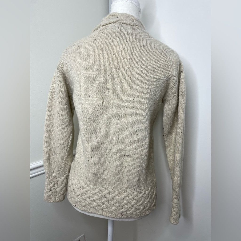 Other IrelandsEye Wool Cashmere Horseshoe Cable Cardigan M Size M / US 6-8 / IT 42-44 - 8 Thumbnail