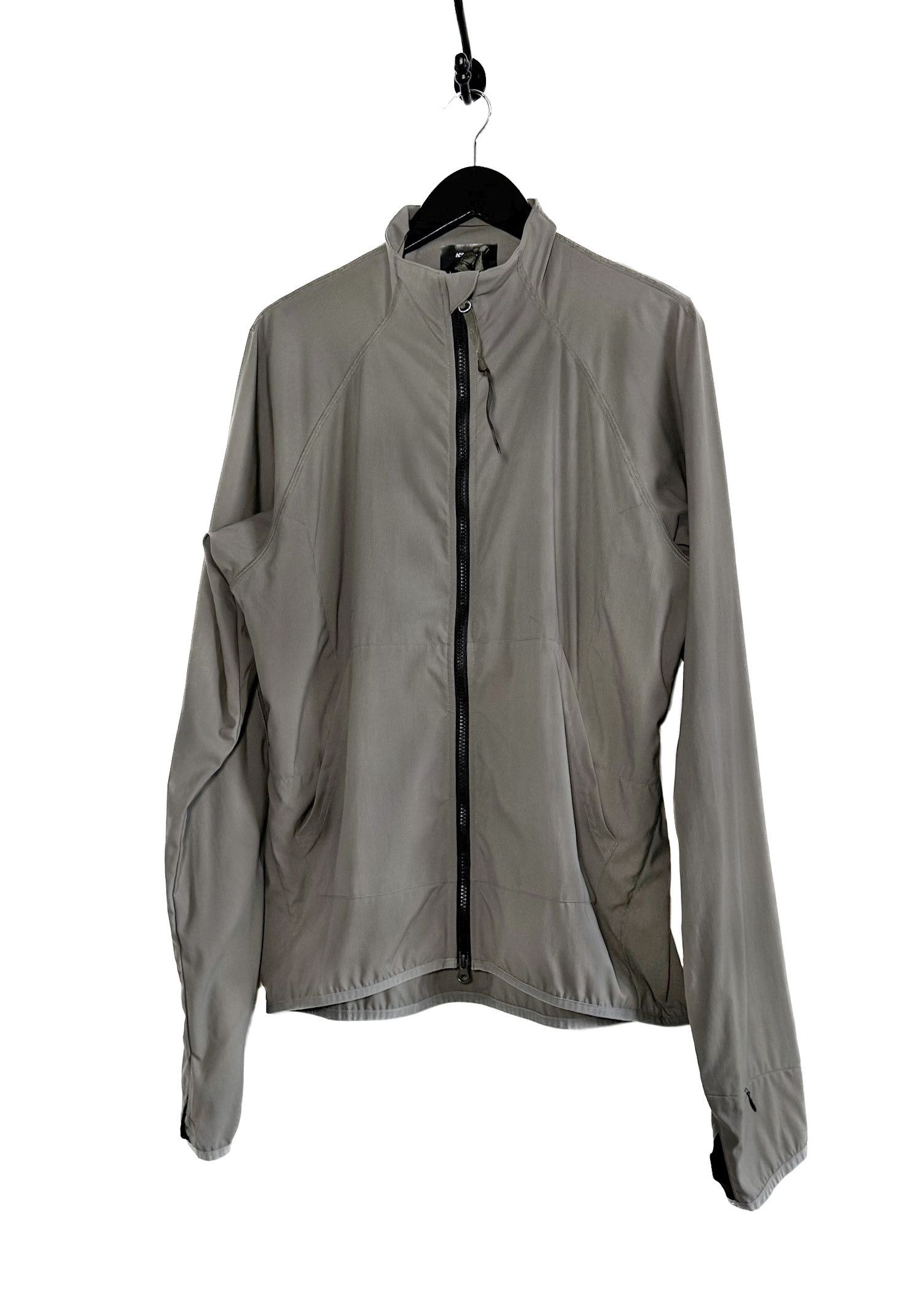 image of Acronym J97-M Grey Taupe Light Windbreaker Jacket, Men's (Size Large)