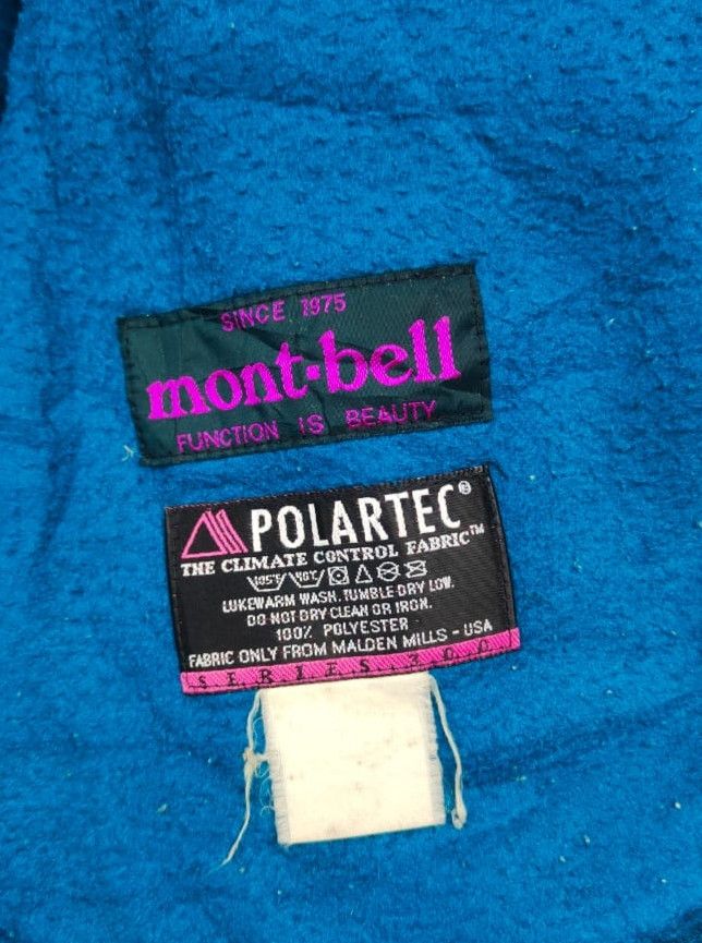 Montbell × Polartec × Vintage Mont-bell Polartec Fleece Size US L / EU 52-54 / 3 - 7 Thumbnail