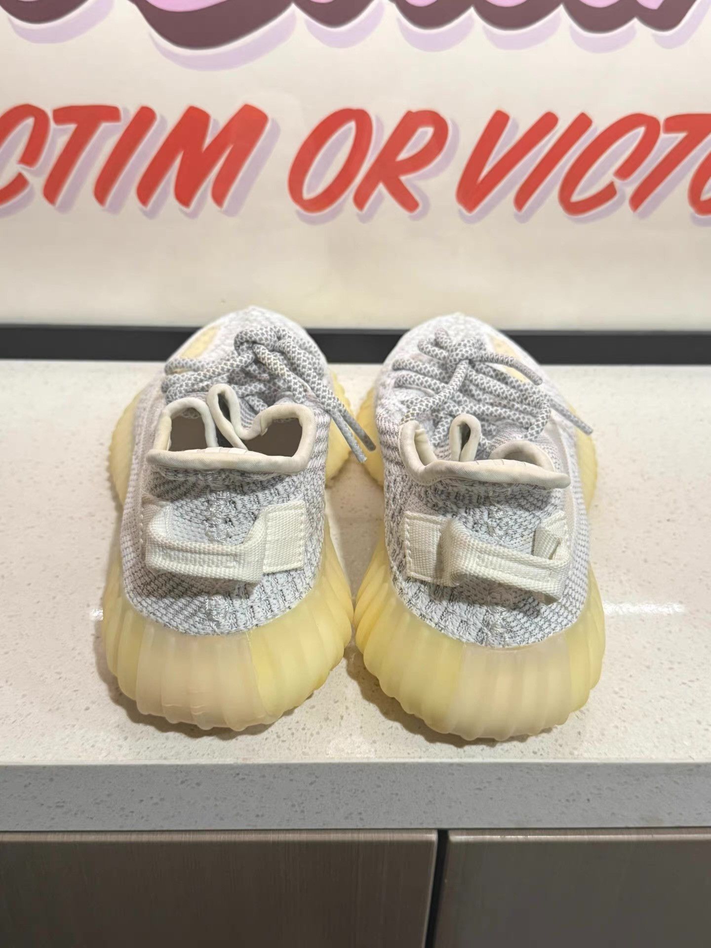 Adidas adidas Originals Yeezy Boost 350 V2 Static "Starry Sky" Ｑ20 Size US 5 / EU 37 - 3 Thumbnail