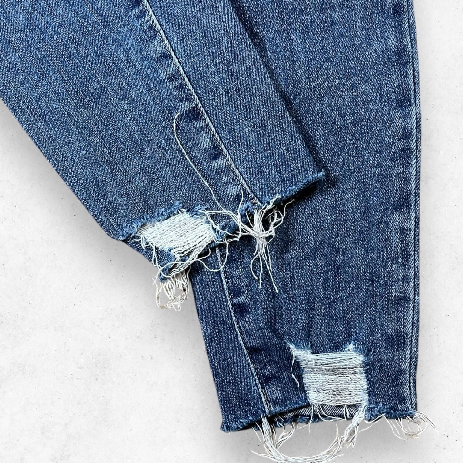Paige Paige Verdugo Ankle Women's 24 Stretch Denim Raw Hem Casual Size 24" / US 00 / IT 34 - 7 Thumbnail