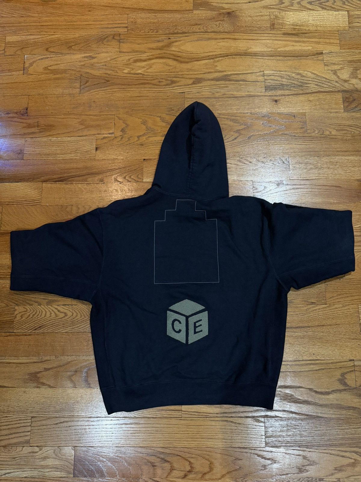 Cav Empt Cav Empt Dark Navy Heavy Hoodie Size US L / EU 52-54 / 3 - 4 Thumbnail