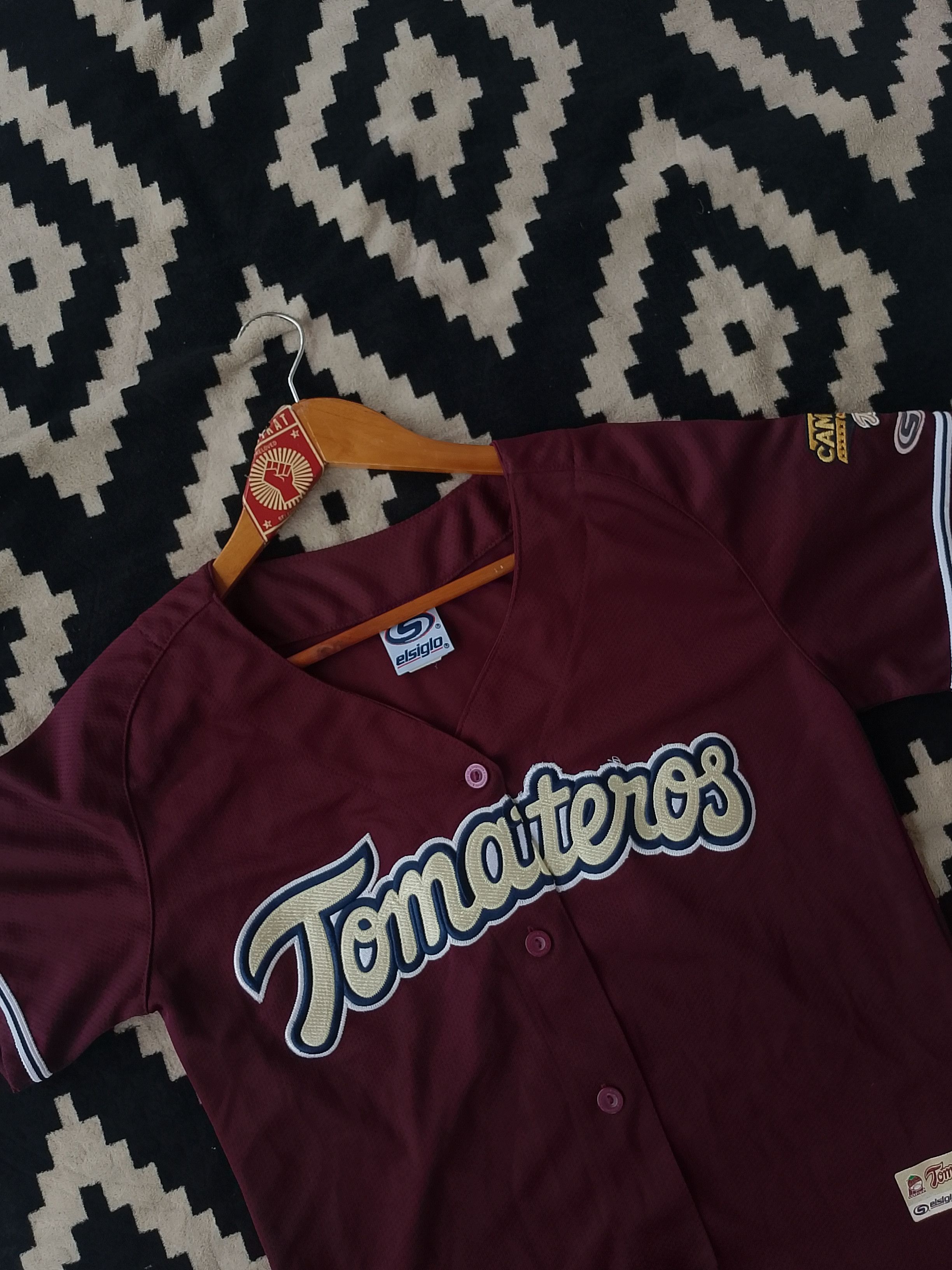 Vintage LMP Tomateros de Culiacán Authentic Mexican Baseball Jersey Size L / US 10 / IT 46 - 4 Thumbnail