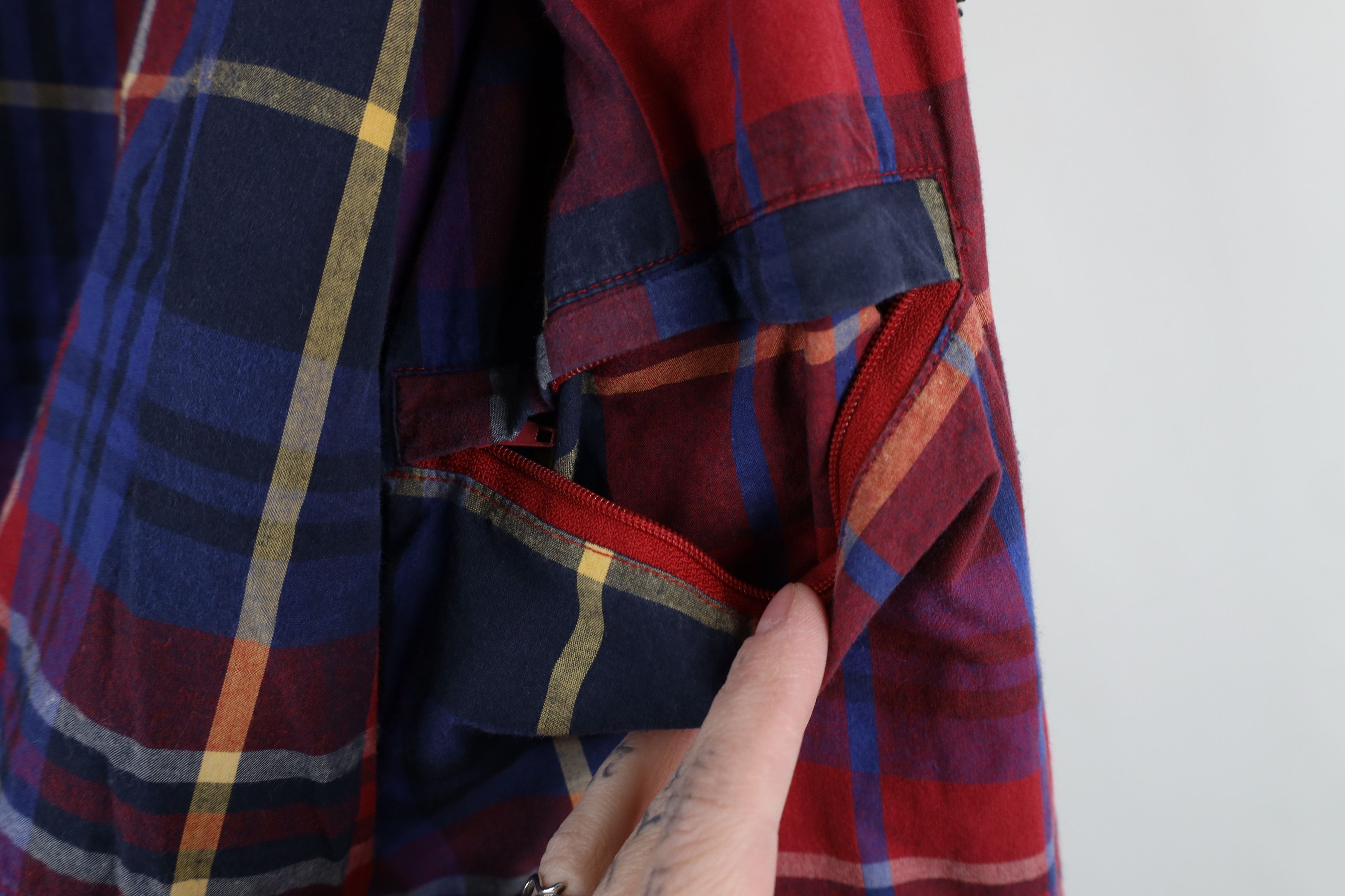 Nautica × Vintage Vintage 90s Nautica Leather Collar Chore Barn Jacket Beige Size US L / EU 52-54 / 3 - 12 Thumbnail