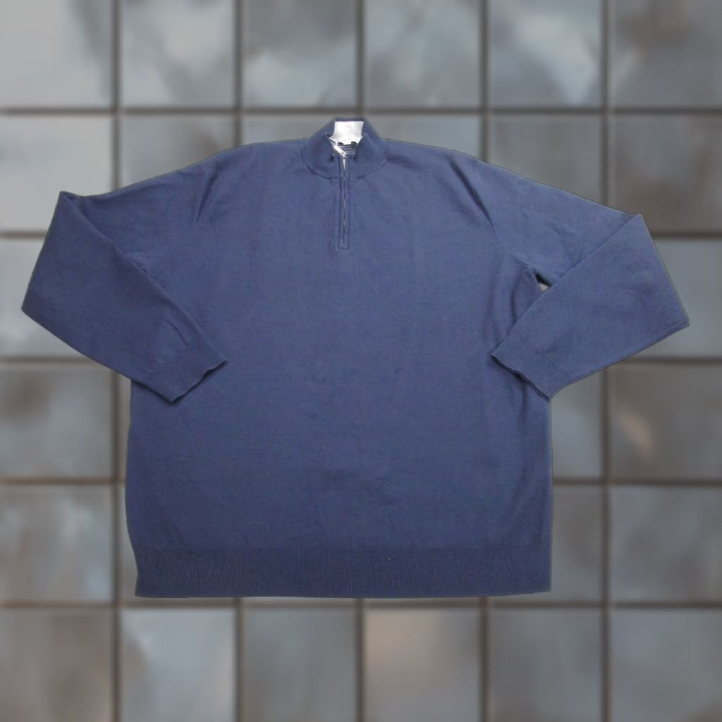 Peter Millar Peter Millar Sweater Mens XL Quarter Zip Pullover Knit Lightweight Casual Golf Size US XL / EU 56 / 4 - 1 Thumbnail