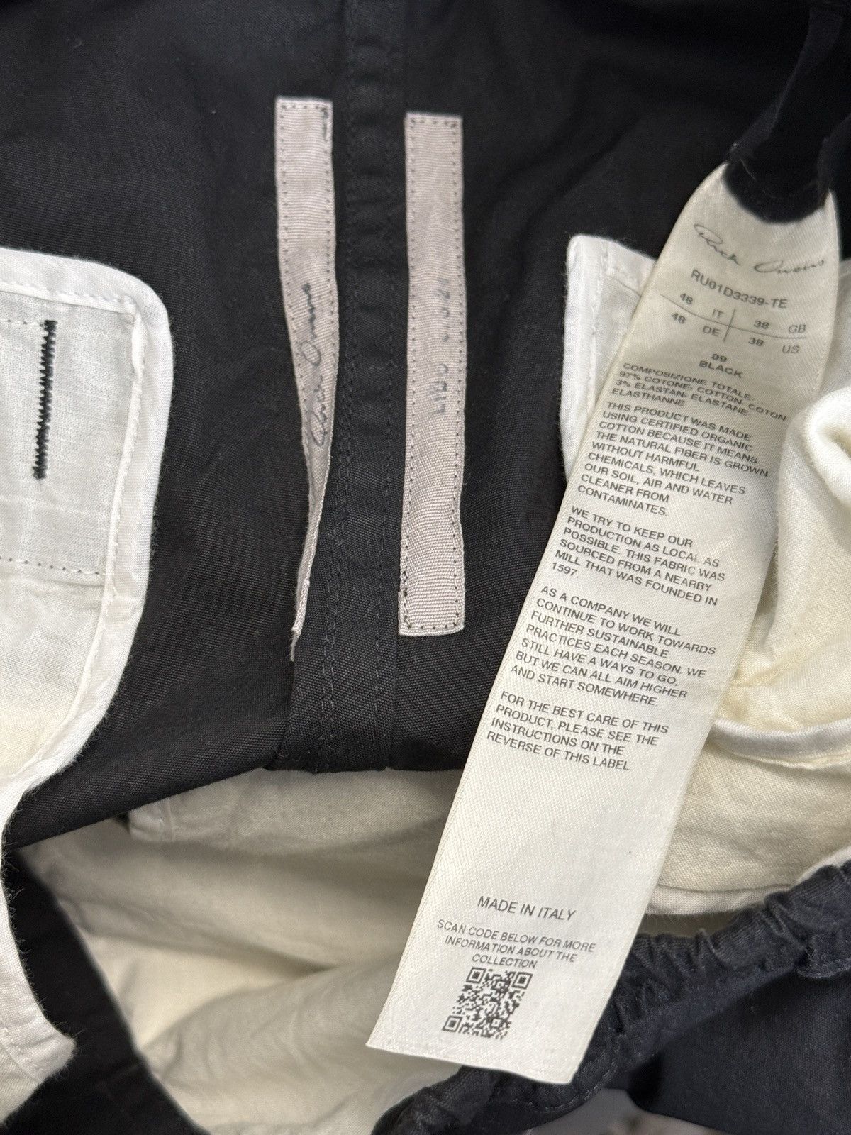 Rick Owens Rick Owens Cargo Bela Lido S/S 24 size IT 48 Size US 32 / EU 48 - 5 Thumbnail