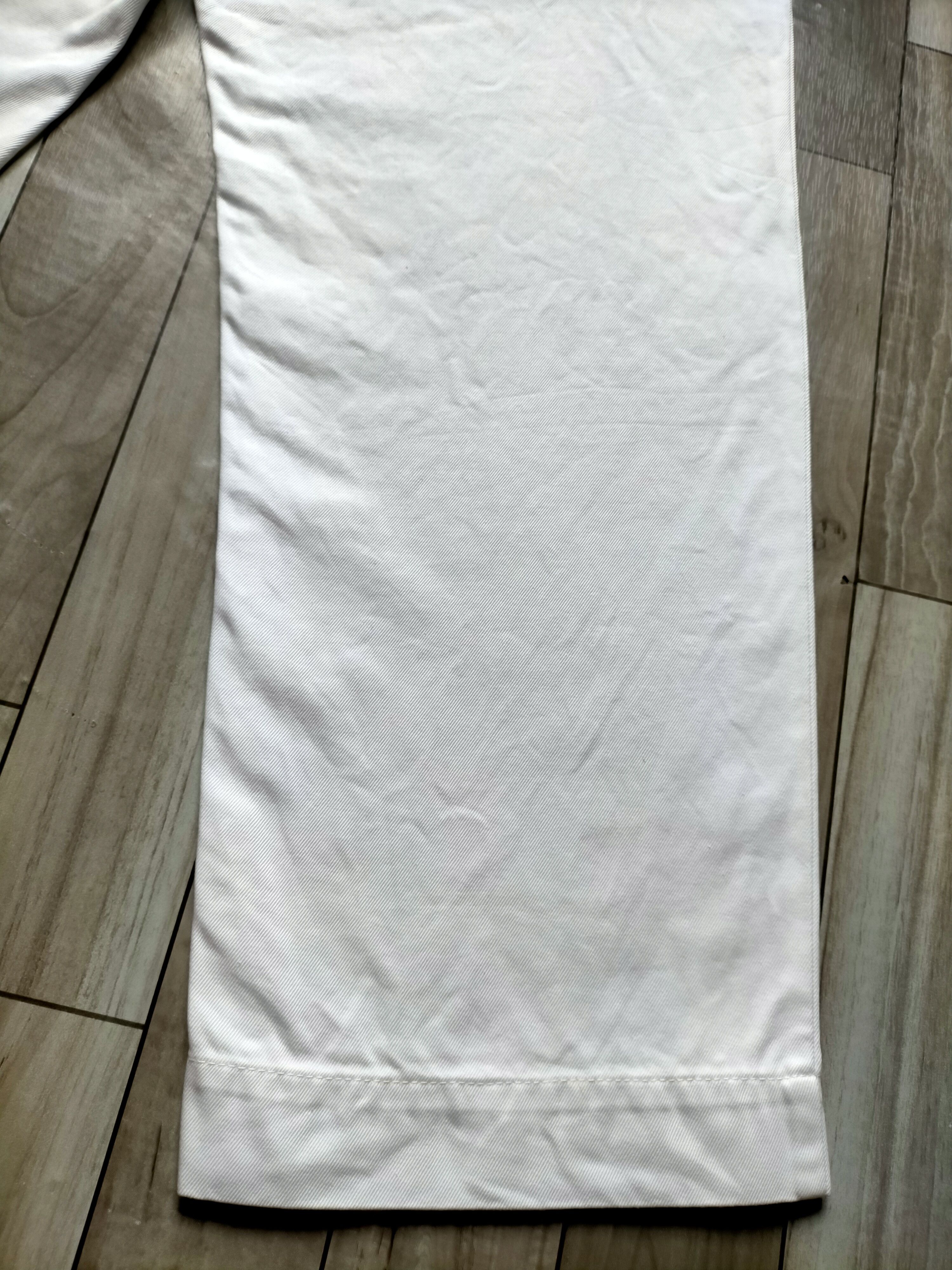 Comme des Garcons Junya Watanabe Comme des Garcons Baggy Trouser White Pants Size US 32 / EU 48 - 14 Thumbnail