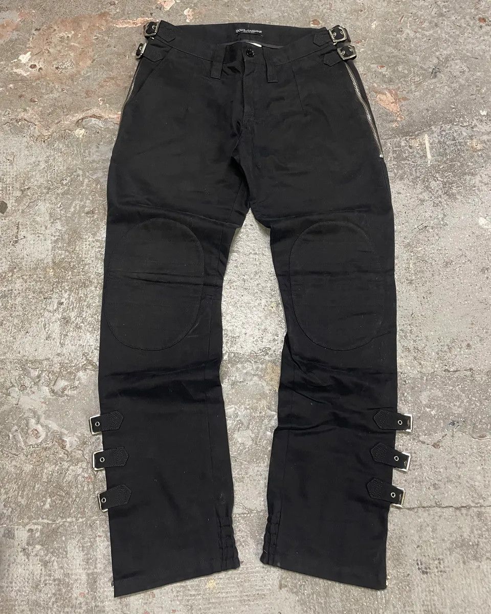 Dolce Gabbana Zip Pants | Grailed
