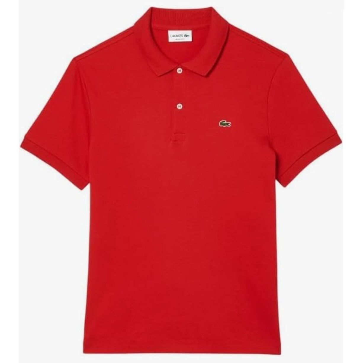 Lacoste Lacoste Mens Short Sleeve Pima Jersey Regular Fit Polo 3XL Size US XXL / EU 58 / 5 - 1 Thumbnail