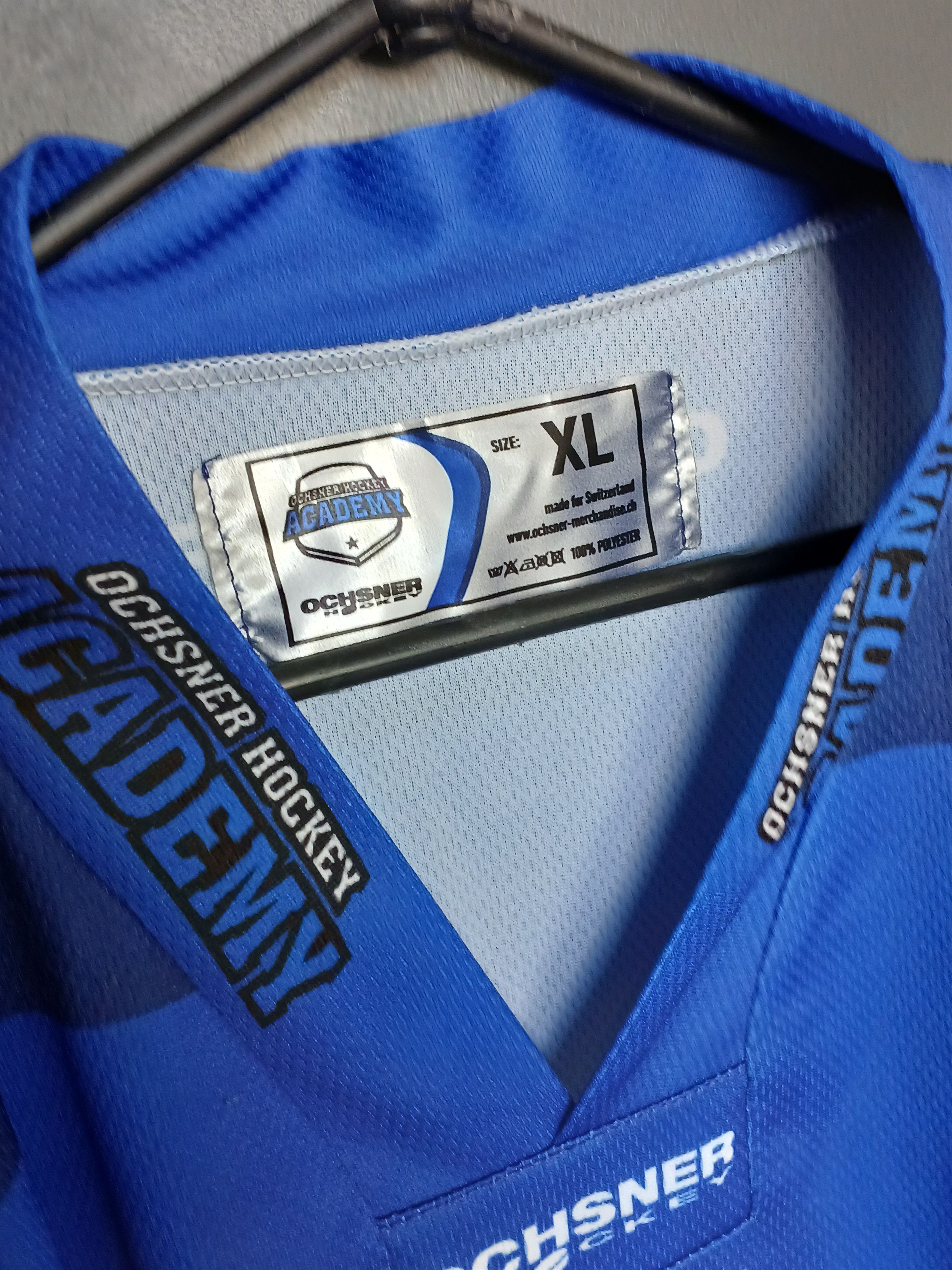 NHL Switzerland Ochsner Hockey Academy Jersey Size US XL / EU 56 / 4 - 9 Thumbnail
