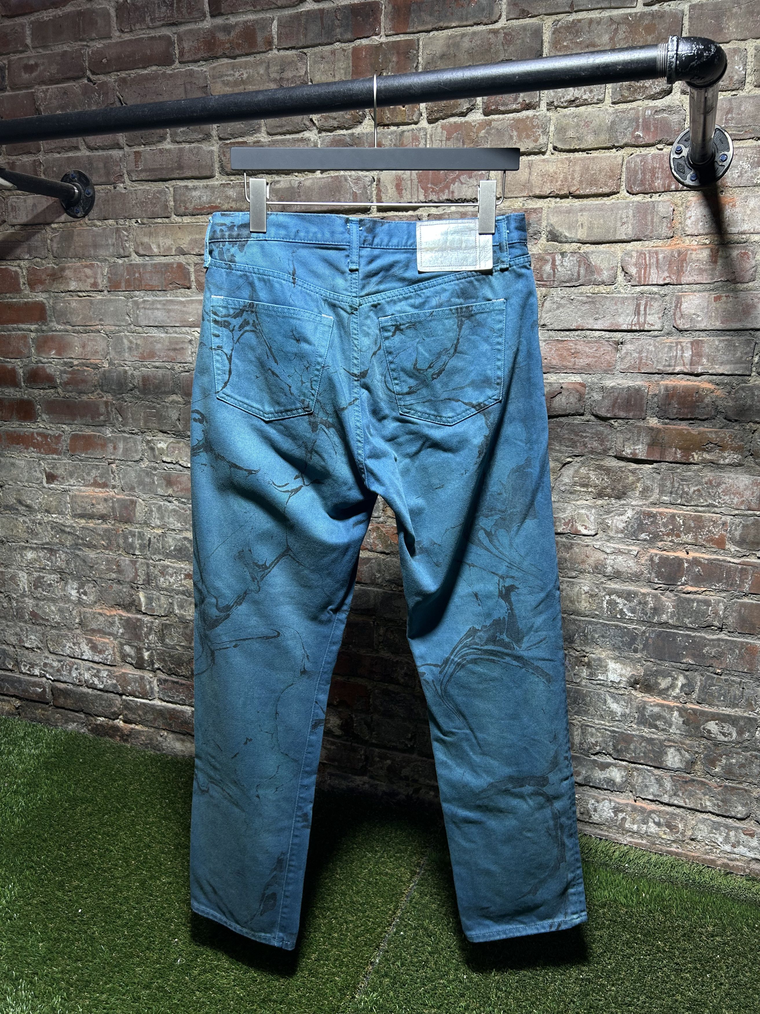 Acne Studios Acne Studios Swirl Ocean Jeans Size US 32 / EU 48 - 2 Thumbnail