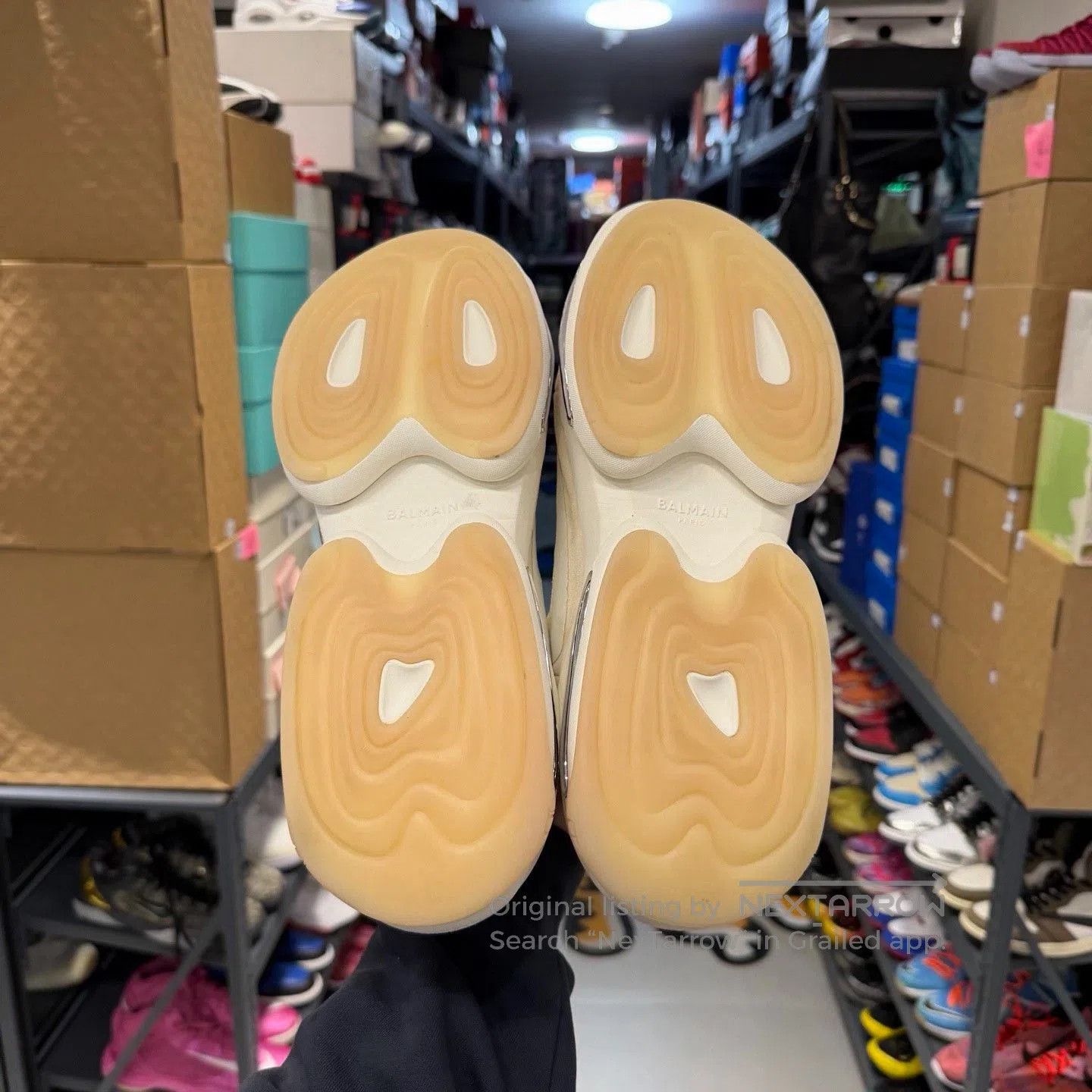 Balmain BALMAIN Small Logo Platform Sneakers. Size US 11 / EU 44 - 5 Thumbnail