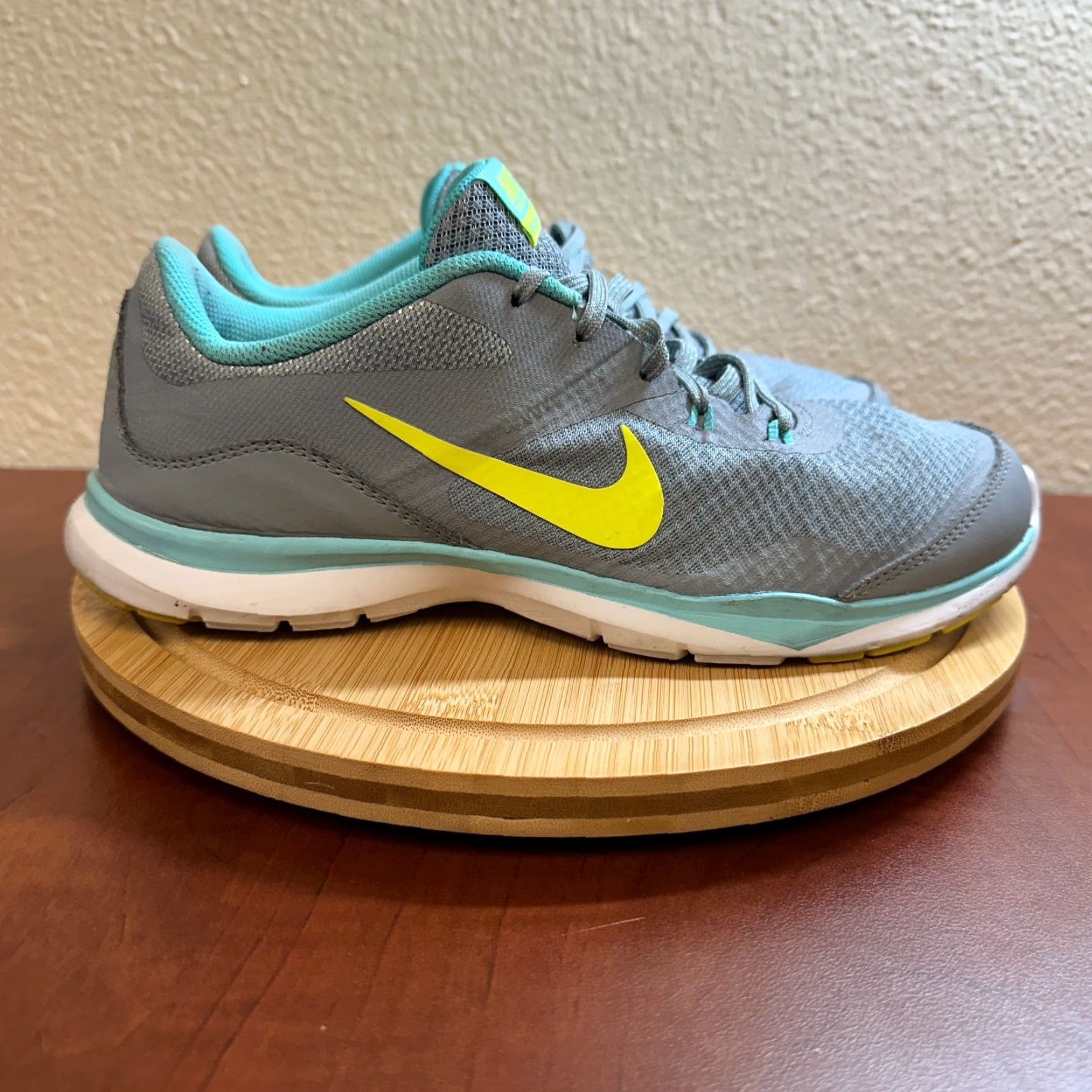 Nike Nike Flex TR5 Shoes Womens 9.5 Gray Blue Low Top Lace Sneaker 724858 004 Size M / US 6-8 / IT 42-44 - 6 Thumbnail