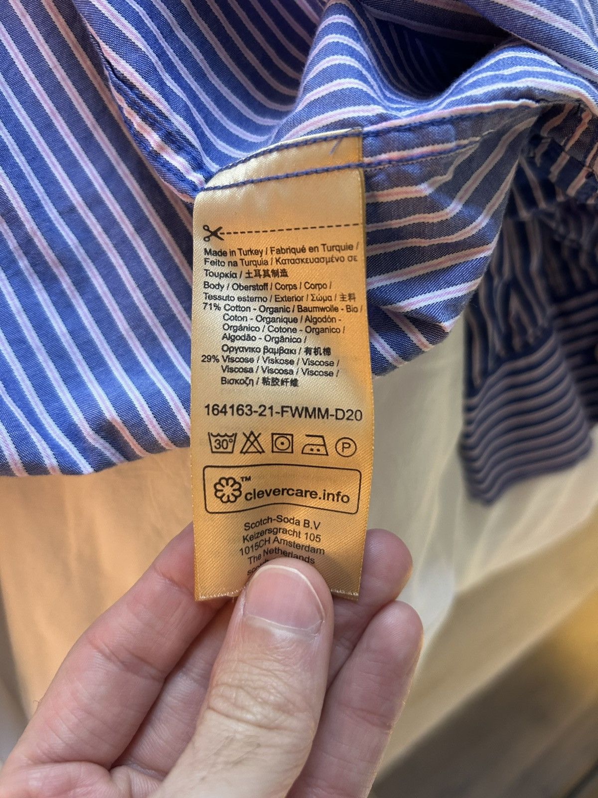 Scotch & Soda Scotch and Soda Button Up Size US M / EU 48-50 / 2 - 3 Thumbnail