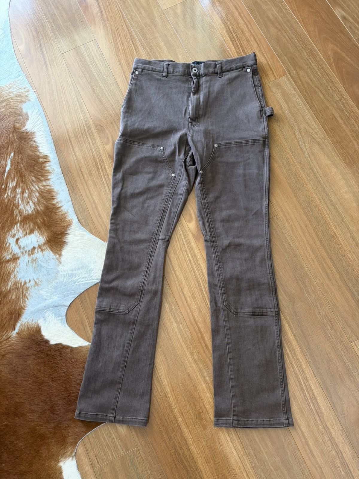 Vuja De Vuja De Pants Brown Sz L Size US 33 - 1 Thumbnail
