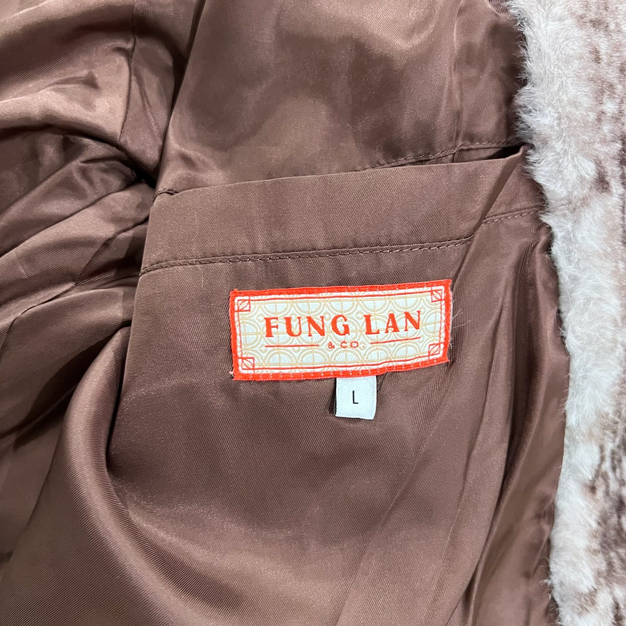Other Fung Lan Opening Ceremony Snakeskin Faux Fur Zipped Hoodie Size US L / EU 52-54 / 3 - 7 Thumbnail