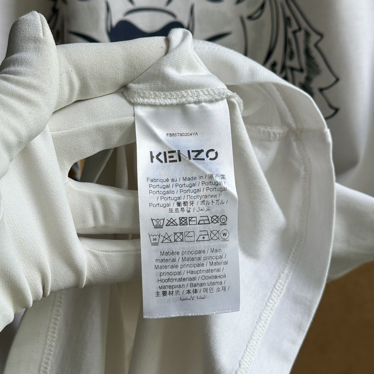 Kenzo KENZO PARIS TIGER BIG LOGO TEE Size US M / EU 48-50 / 2 - 6 Thumbnail
