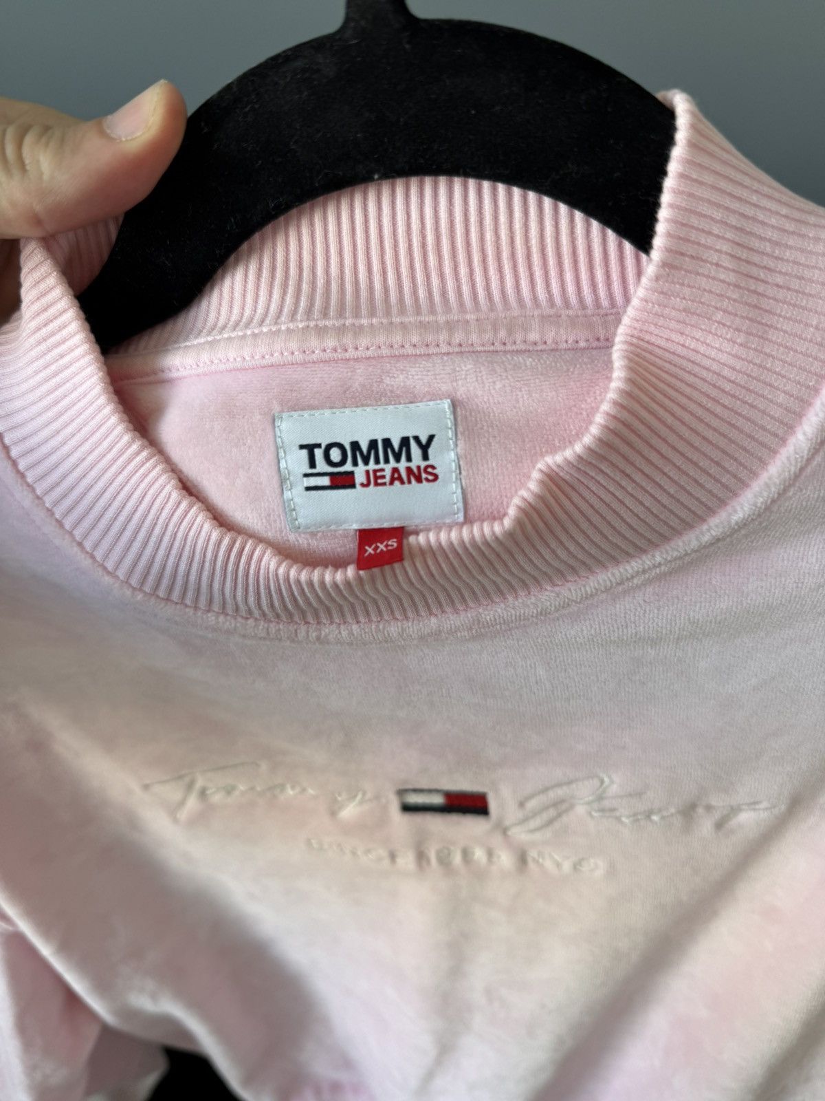 Tommy Jeans Tommy jeans crop top velour Size XS / US 0-2 / IT 36-38 - 8 Thumbnail