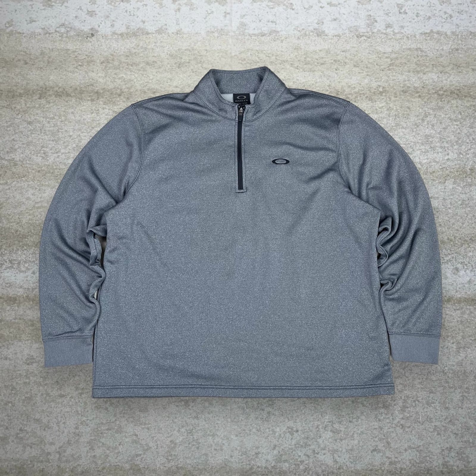 Oakley Vintage Y2K Oakley Quarter Zip Jacket Mens 2XL Grey Size US XXL / EU 58 / 5 - 1 Thumbnail