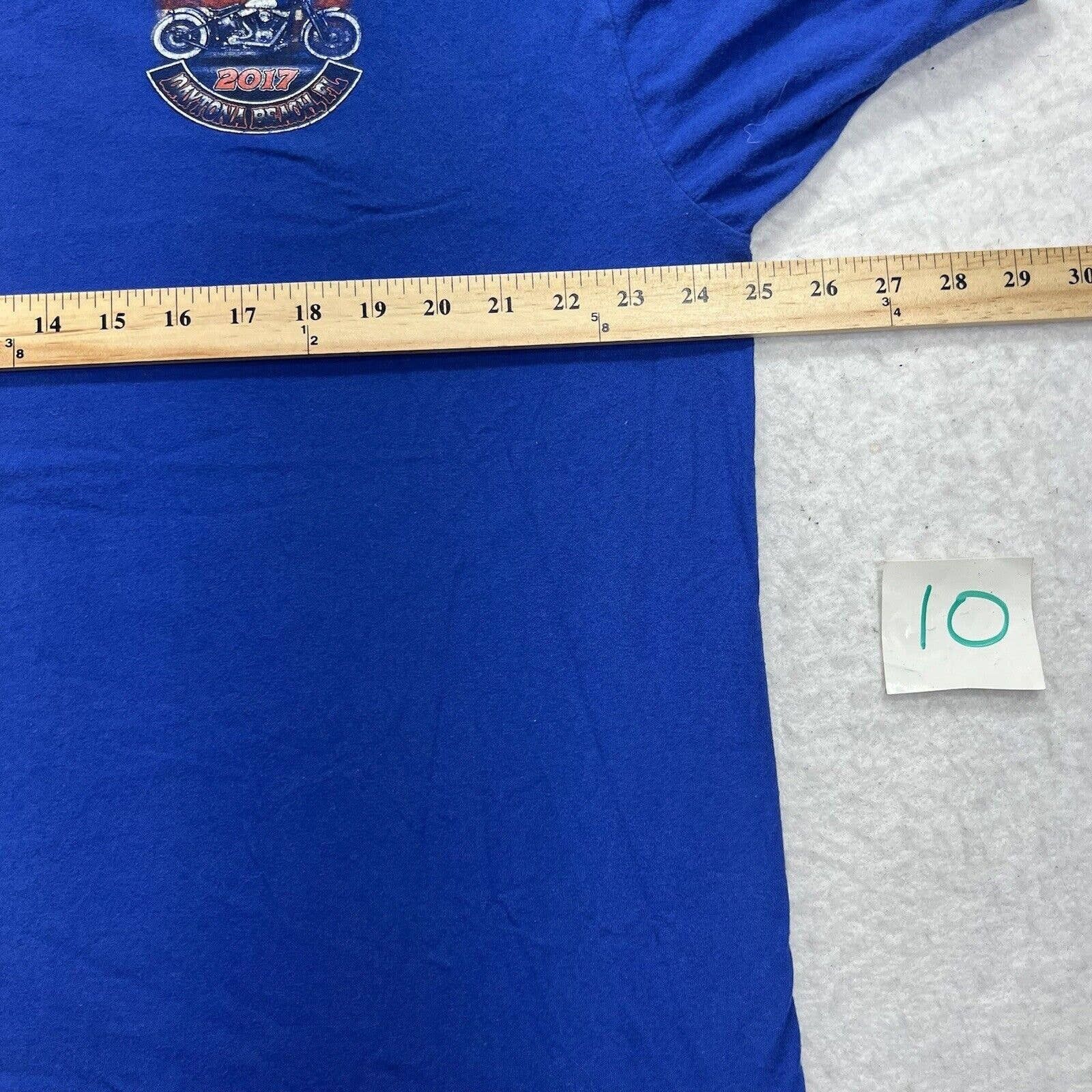 Other Biketoberfest 2017 Daytona Beach XXL 25th Annual T Shirt Size US XXL / EU 58 / 5 - 11 Thumbnail