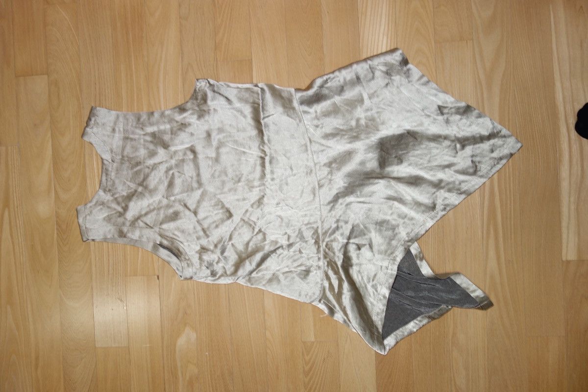 Comme des Garcons Comme des Garçons Asymmetry Cut Velvet Sleeveless Top Size M / US 6-8 / IT 42-44 - 5 Thumbnail